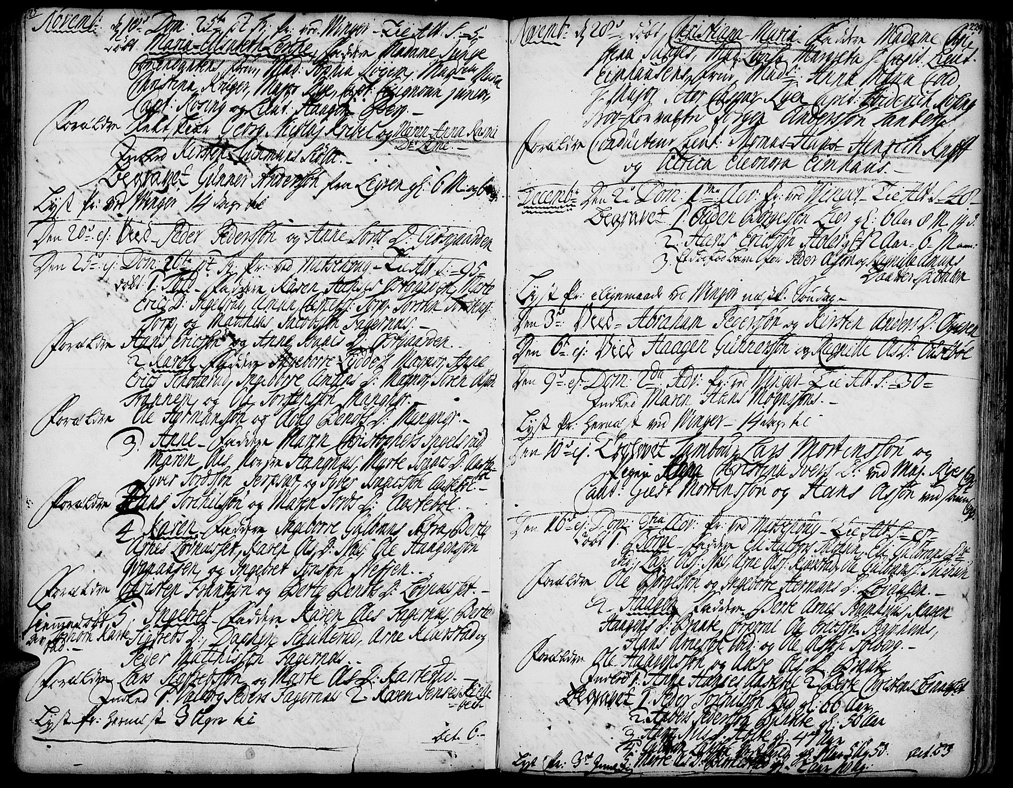 Vinger prestekontor, AV/SAH-PREST-024/H/Ha/Haa/L0001: Parish register (official) no. 1, 1689-1729, p. 229