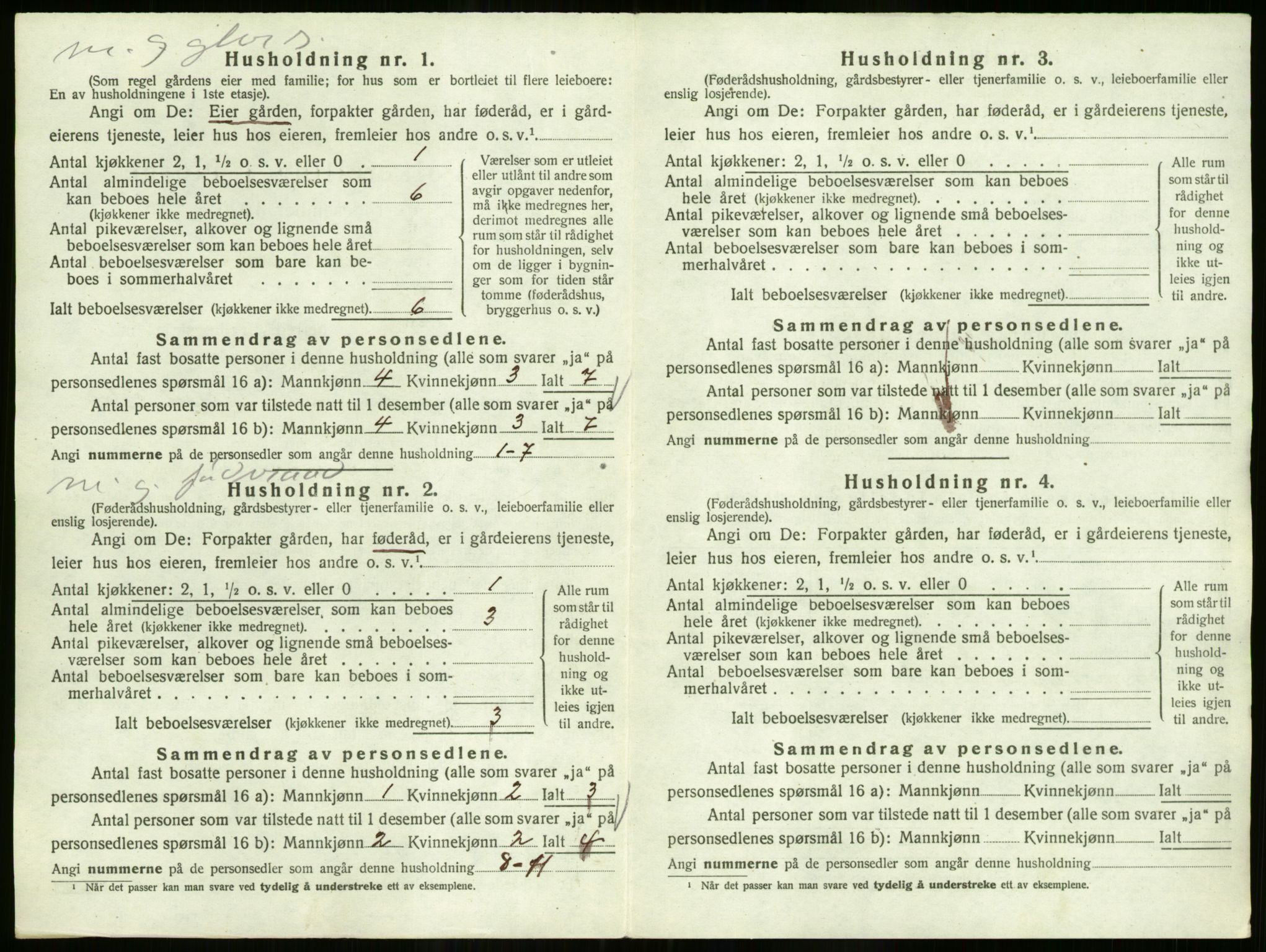 SAO, 1920 census for Eidsvoll, 1920, p. 82