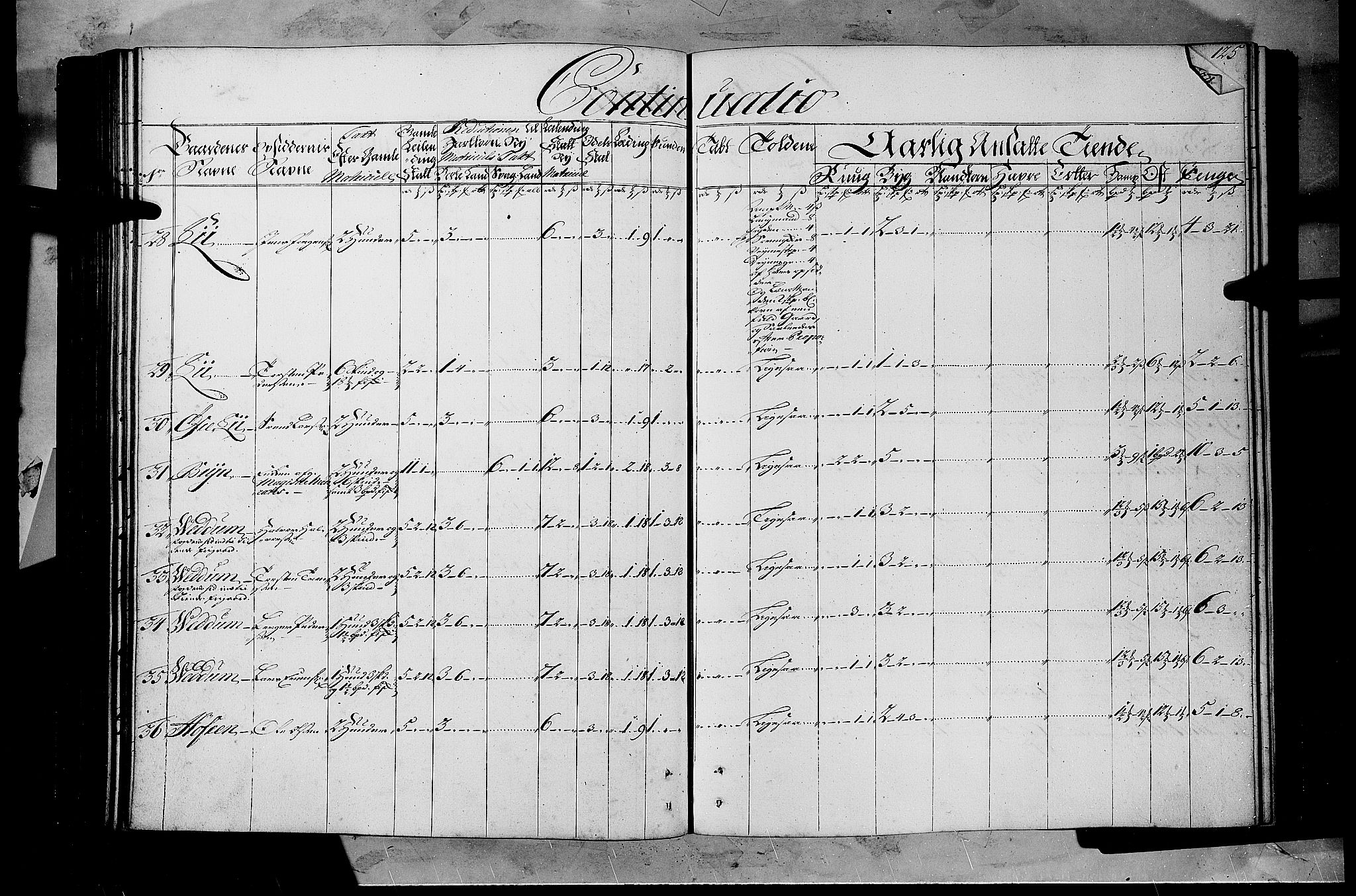 Rentekammeret inntil 1814, Realistisk ordnet avdeling, AV/RA-EA-4070/N/Nb/Nbf/L0108: Gudbrandsdalen matrikkelprotokoll, 1723, p. 123b-124a