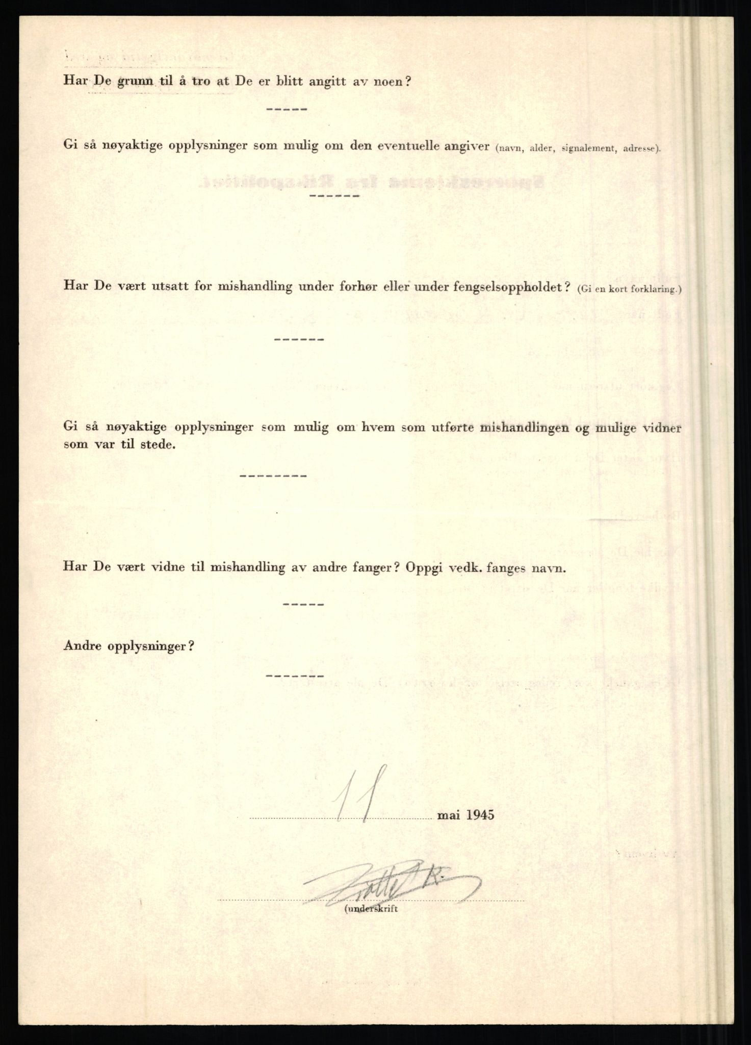 Rikspolitisjefen, AV/RA-S-1560/L/L0019: Utenlandske fanger, 1940-1945, p. 172