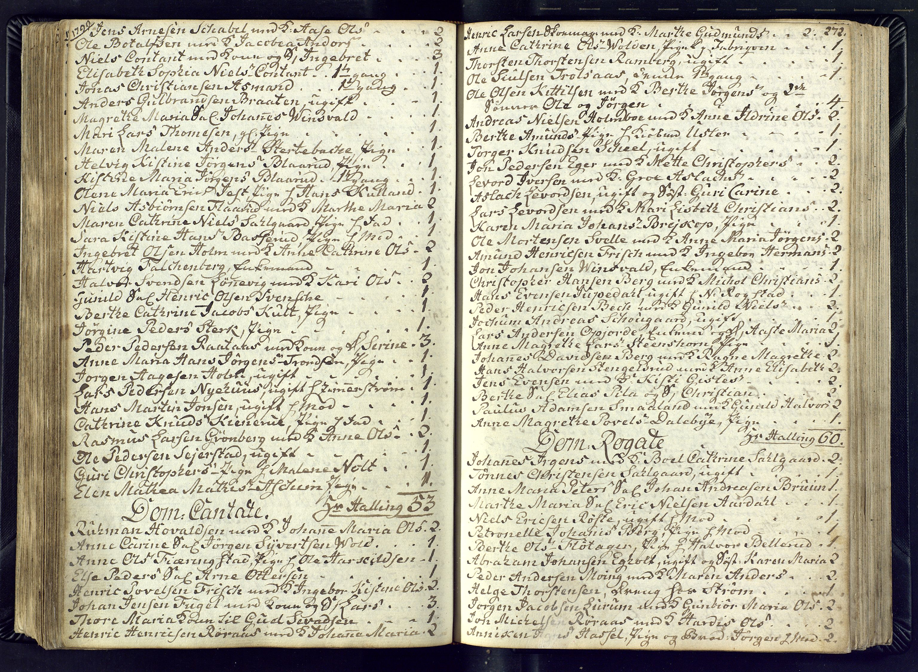 Kongsberg kirkebøker, AV/SAKO-A-22/M/Ma/L0012: Communicants register no. 12, 1794-1800, p. 272