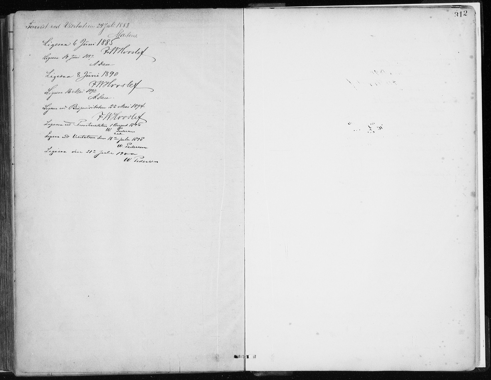 Masfjorden Sokneprestembete, AV/SAB-A-77001: Parish register (official) no. B  1, 1876-1899, p. 312