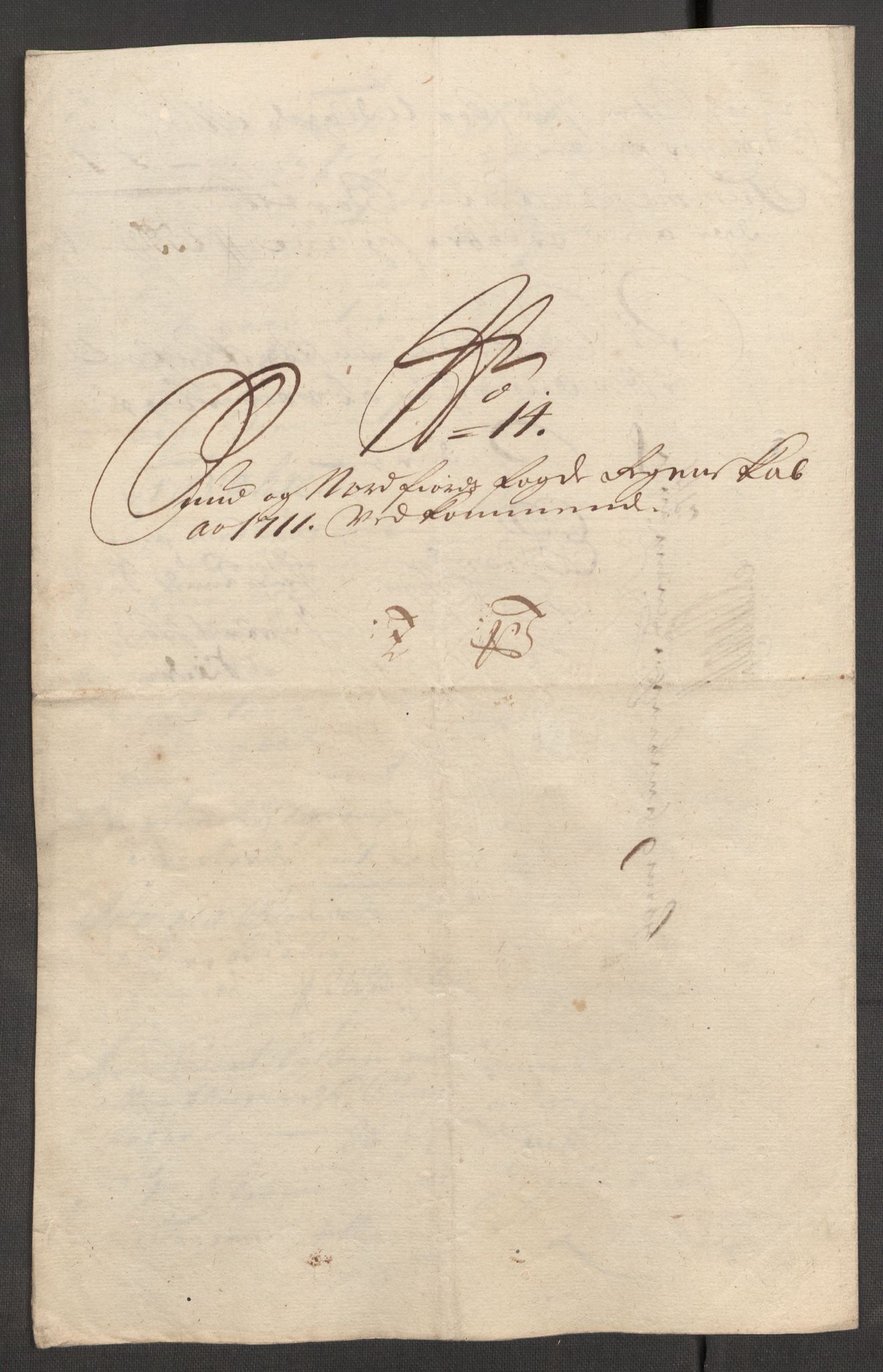 Rentekammeret inntil 1814, Reviderte regnskaper, Fogderegnskap, AV/RA-EA-4092/R53/L3433: Fogderegnskap Sunn- og Nordfjord, 1710-1711, p. 475