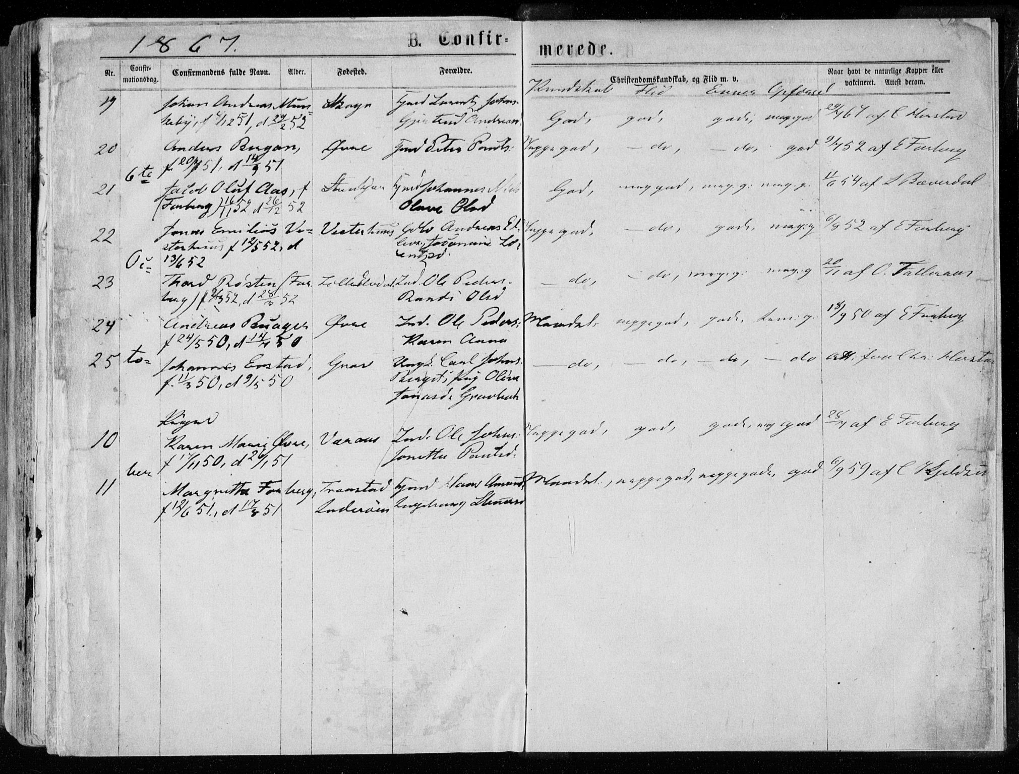 Ministerialprotokoller, klokkerbøker og fødselsregistre - Nord-Trøndelag, SAT/A-1458/722/L0218: Parish register (official) no. 722A05, 1843-1868