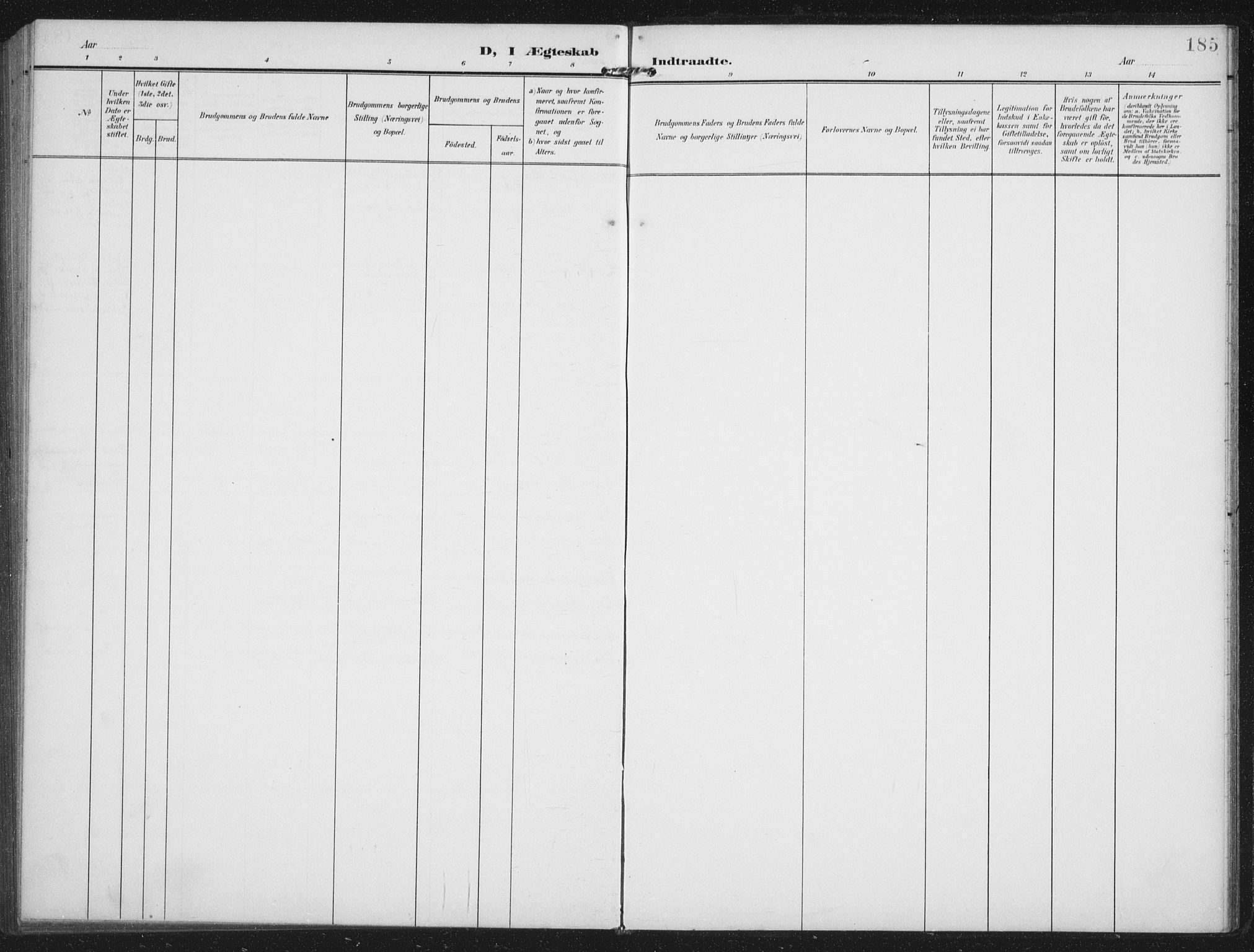 Ministerialprotokoller, klokkerbøker og fødselsregistre - Nordland, AV/SAT-A-1459/851/L0726: Parish register (copy) no. 851C01, 1902-1924, p. 185