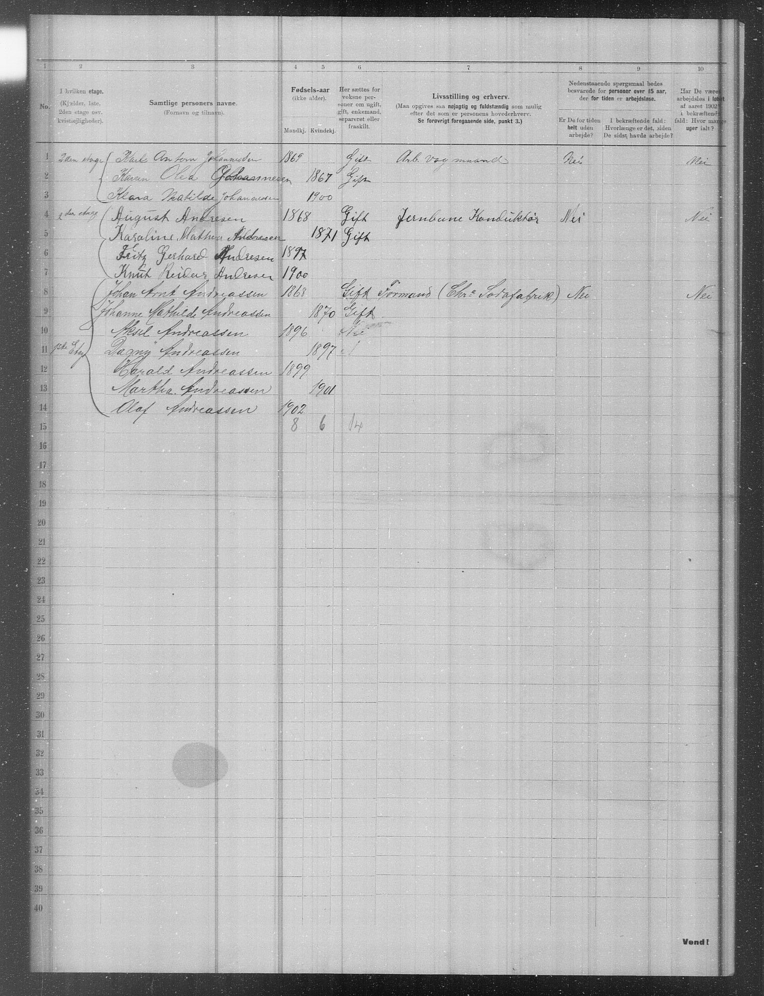 OBA, Municipal Census 1902 for Kristiania, 1902, p. 15840