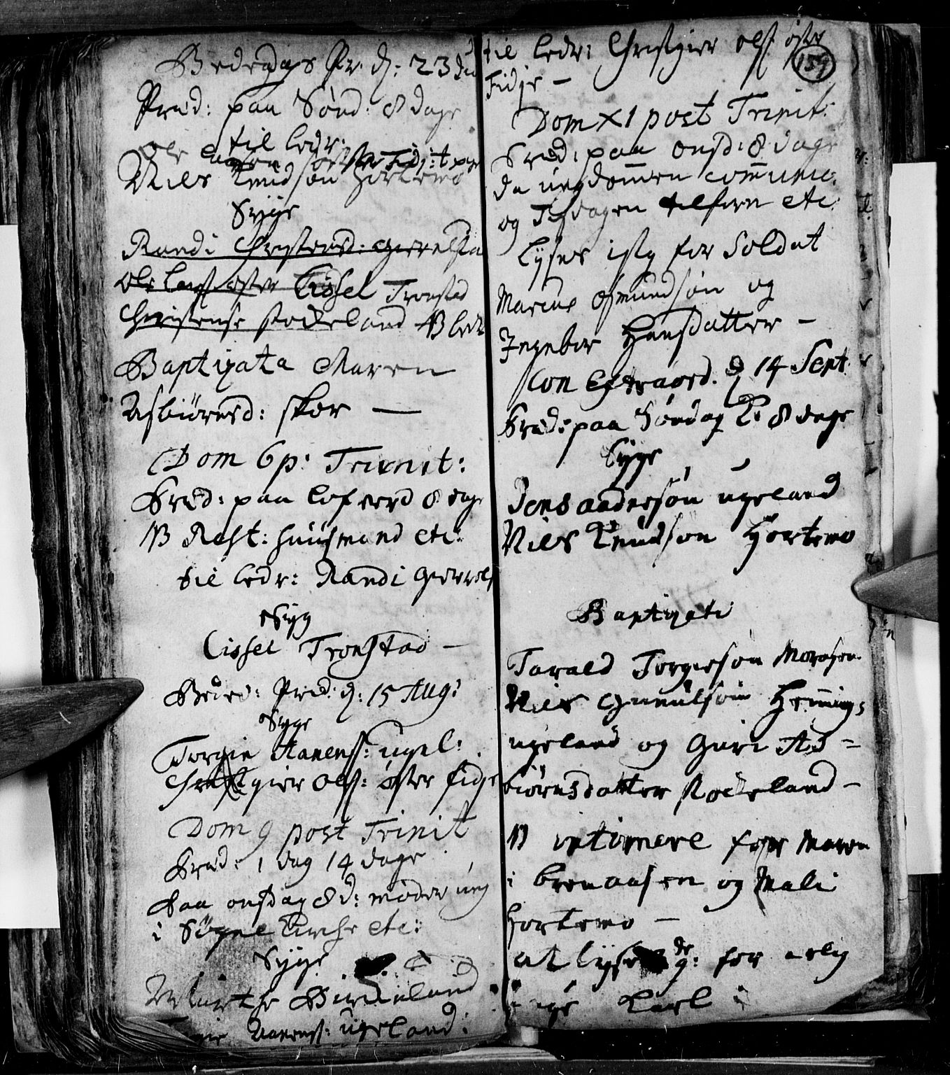 Søgne sokneprestkontor, SAK/1111-0037/F/Fa/Faa/L0001: Parish register (official) no. A 1, 1716-1740, p. 159