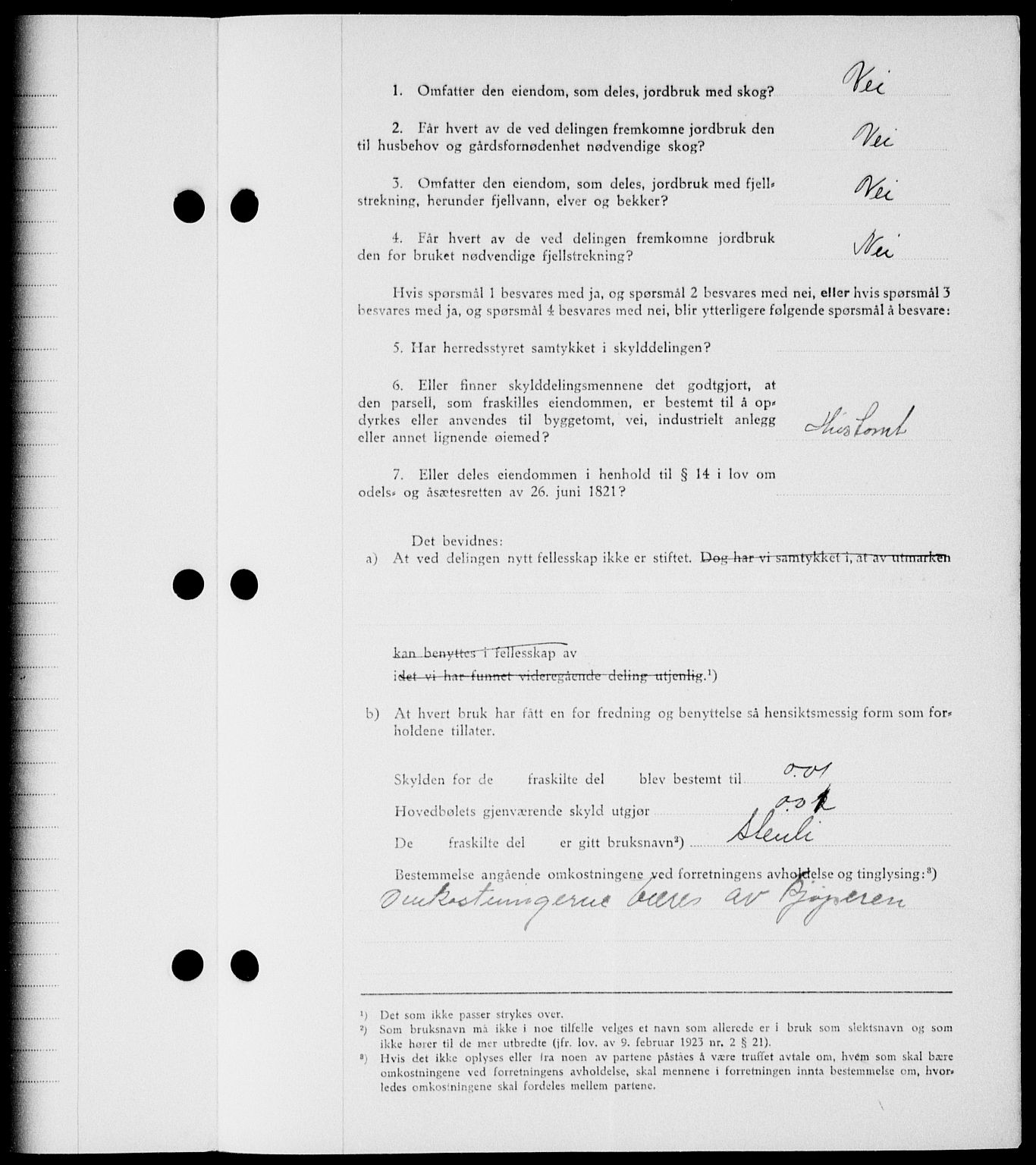 Onsøy sorenskriveri, SAO/A-10474/G/Ga/Gab/L0015: Mortgage book no. II A-15, 1945-1946, Diary no: : 540/1946