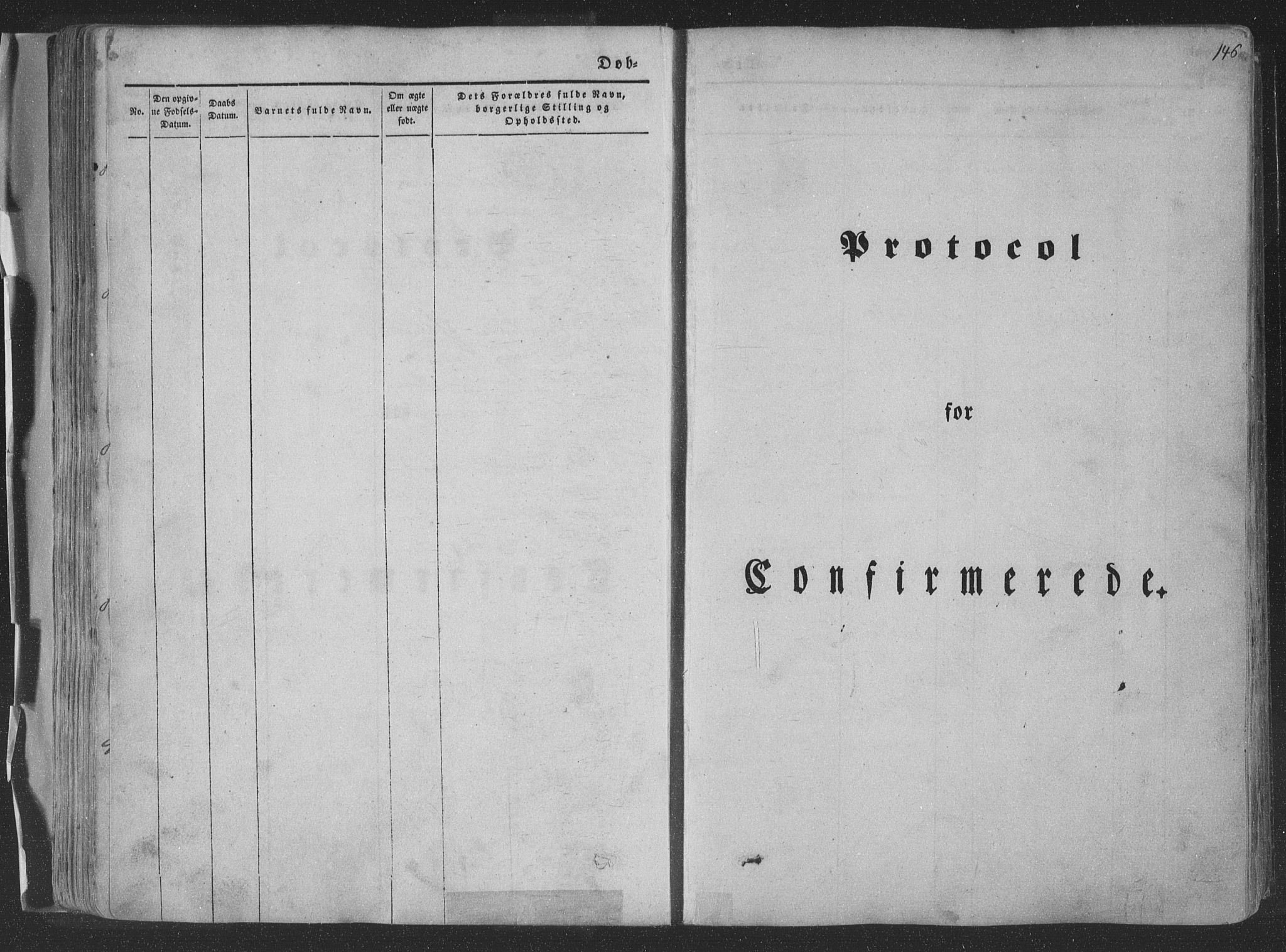 Ministerialprotokoller, klokkerbøker og fødselsregistre - Nordland, SAT/A-1459/881/L1165: Parish register (copy) no. 881C02, 1854-1876, p. 146