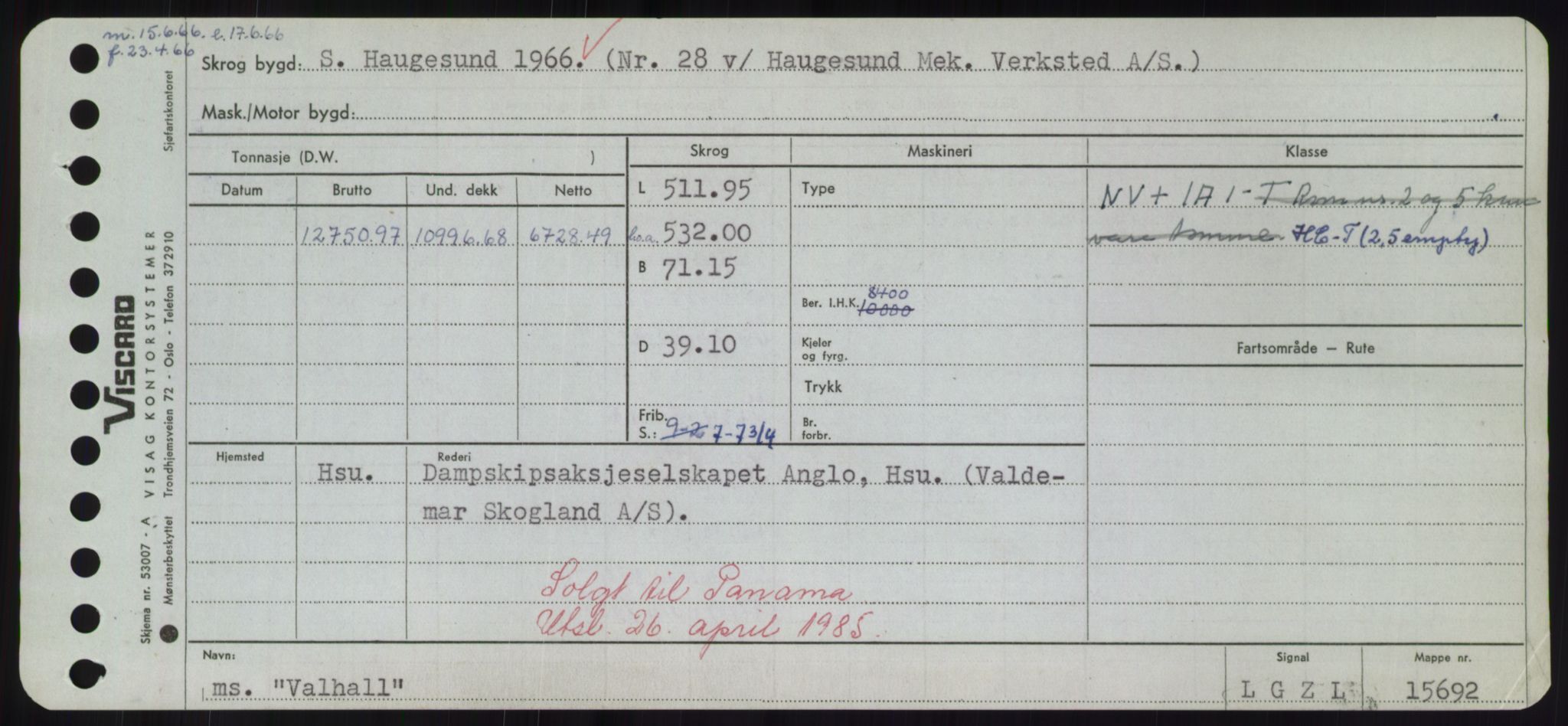 Sjøfartsdirektoratet med forløpere, Skipsmålingen, AV/RA-S-1627/H/Hd/L0040: Fartøy, U-Ve, p. 227