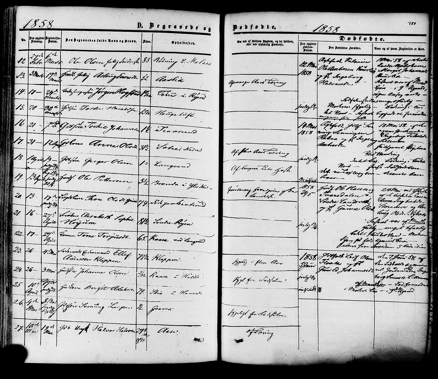 Heddal kirkebøker, SAKO/A-268/F/Fa/L0007: Parish register (official) no. I 7, 1855-1877, p. 380