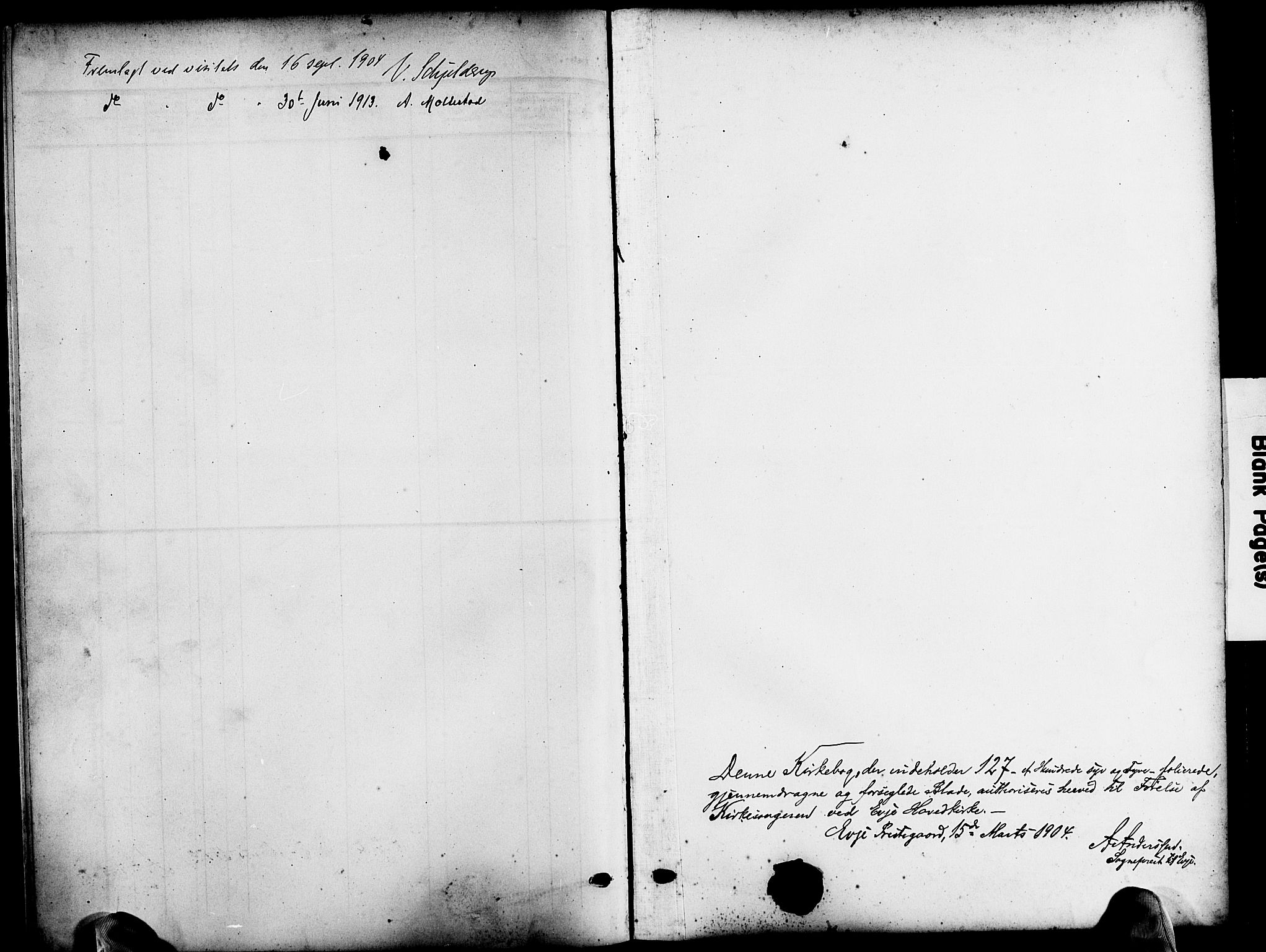 Evje sokneprestkontor, SAK/1111-0008/F/Fb/Fba/L0004: Parish register (copy) no. B 4, 1899-1914