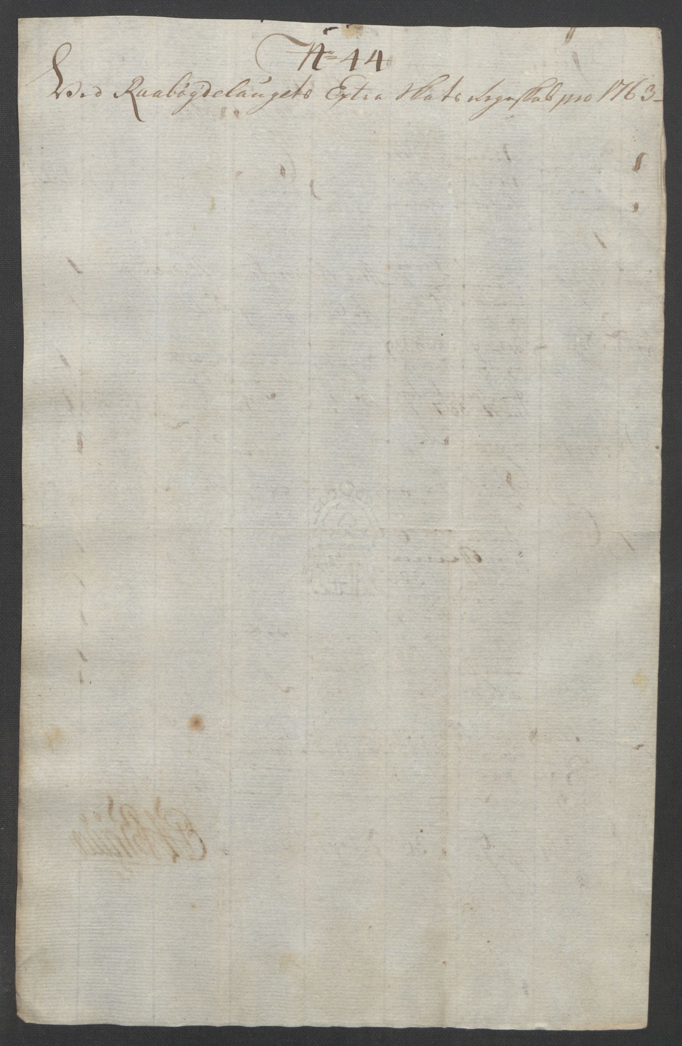 Rentekammeret inntil 1814, Reviderte regnskaper, Fogderegnskap, AV/RA-EA-4092/R40/L2517: Ekstraskatten Råbyggelag, 1762-1763, p. 389