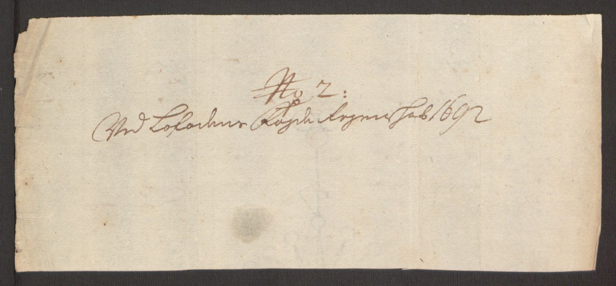 Rentekammeret inntil 1814, Reviderte regnskaper, Fogderegnskap, RA/EA-4092/R67/L4675: Fogderegnskap Vesterålen, Andenes og Lofoten, 1691-1693, p. 209