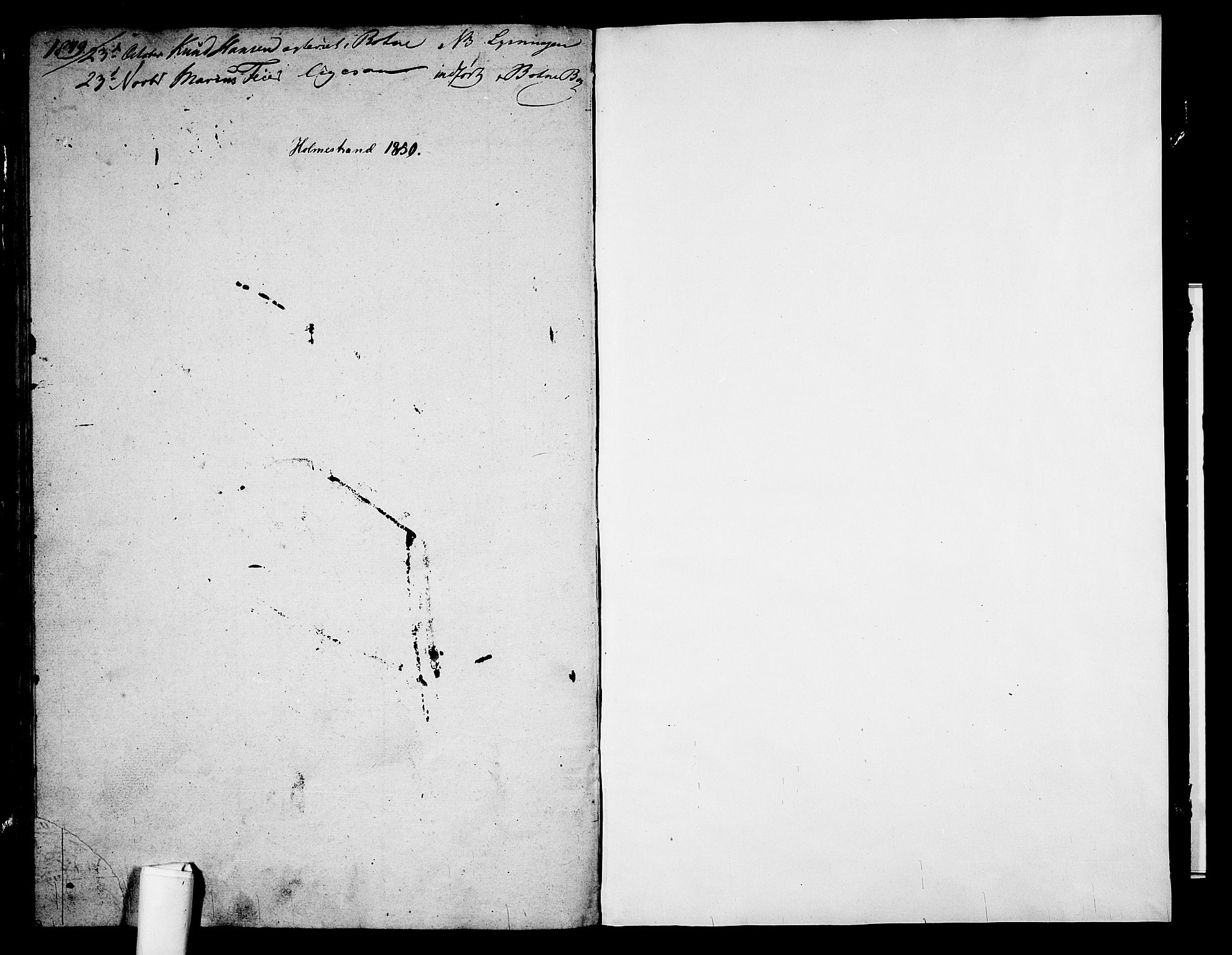 Holmestrand kirkebøker, SAKO/A-346/G/Ga/L0002: Parish register (copy) no. 2, 1846-1849