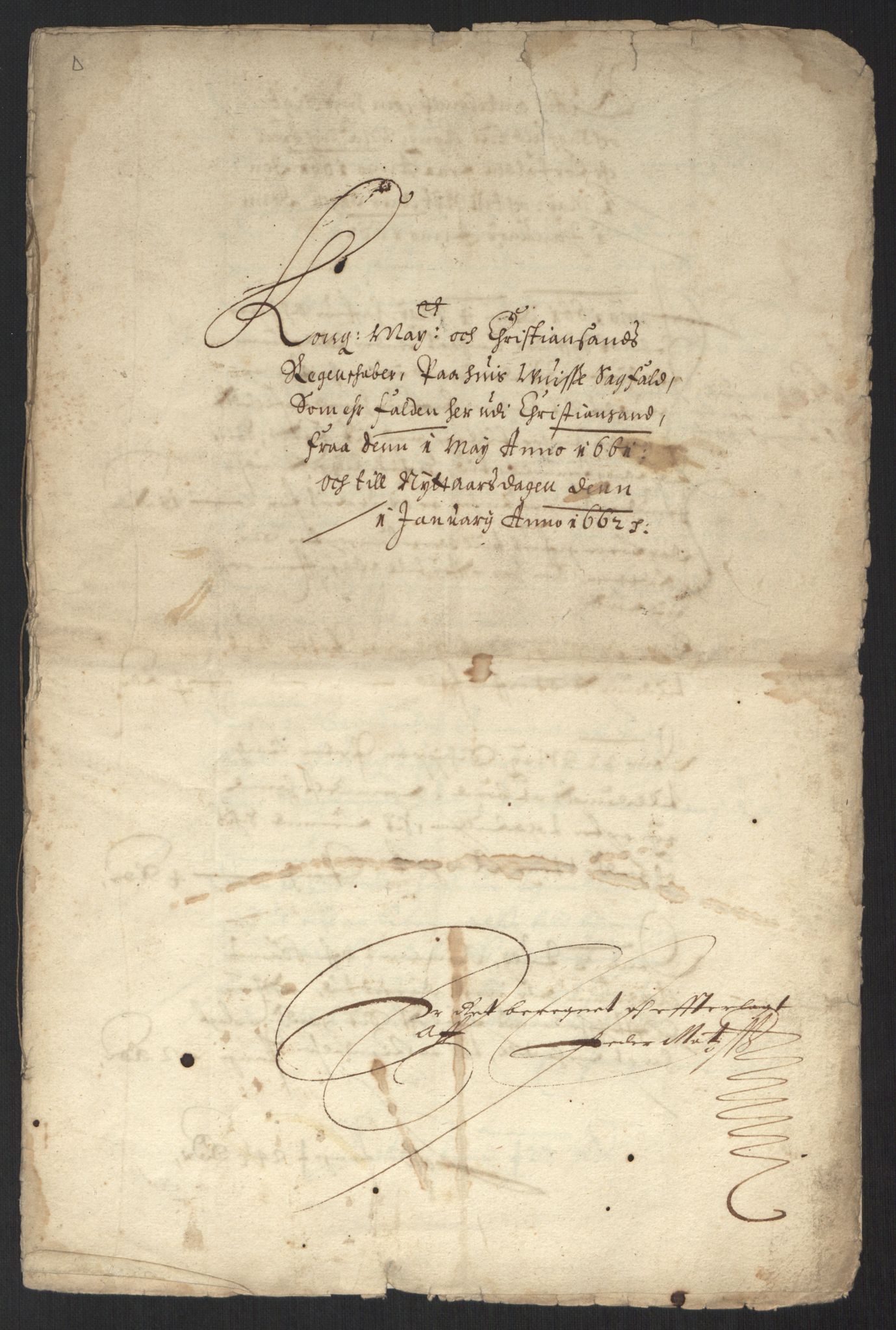 Rentekammeret inntil 1814, Reviderte regnskaper, Byregnskaper, AV/RA-EA-4066/R/Rm/L0284: [M17] Sikt og sakefall, 1658-1680, p. 17