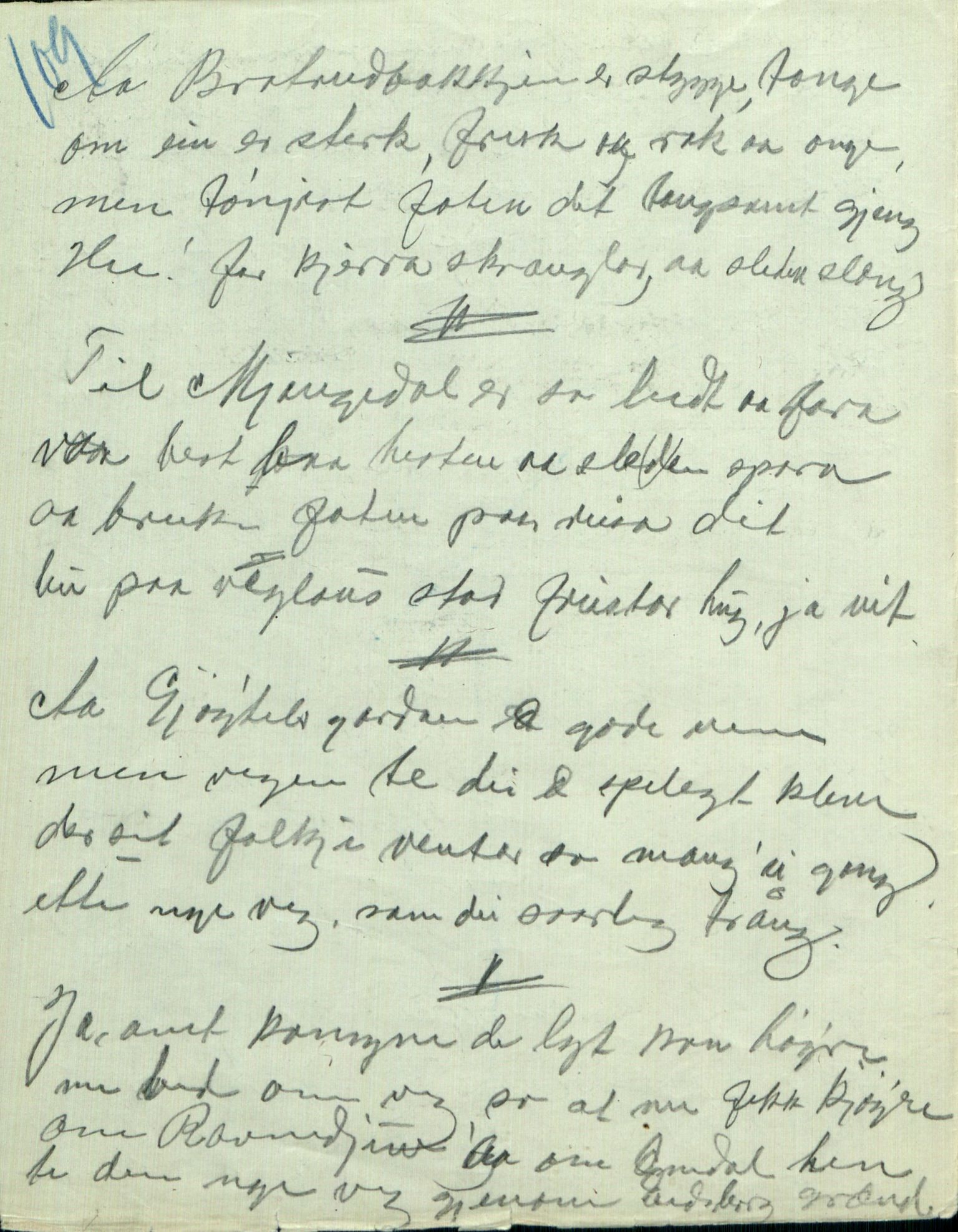 Rikard Berge, TEMU/TGM-A-1003/F/L0005/0002: 160-200 / 161 Oppskrifter av Rikard Berge, Aanund Olsnes m.fl. , 1905-1929, p. 109