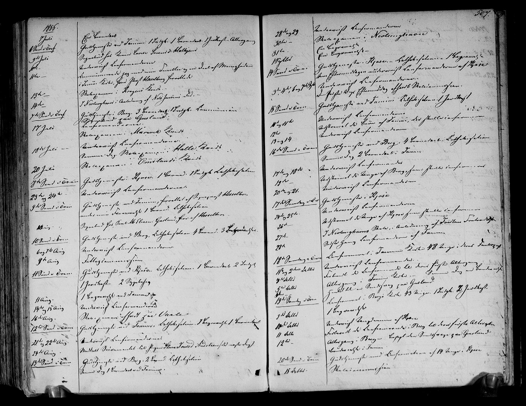 Brunlanes kirkebøker, AV/SAKO-A-342/F/Fa/L0005: Parish register (official) no. I 5, 1862-1877, p. 507