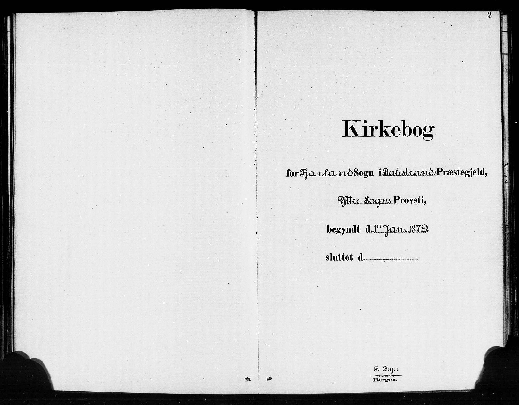 Balestrand sokneprestembete, AV/SAB-A-79601/H/Haa/Haaa/L0004: Parish register (official) no. A 4 / 2, 1879-1888, p. 2