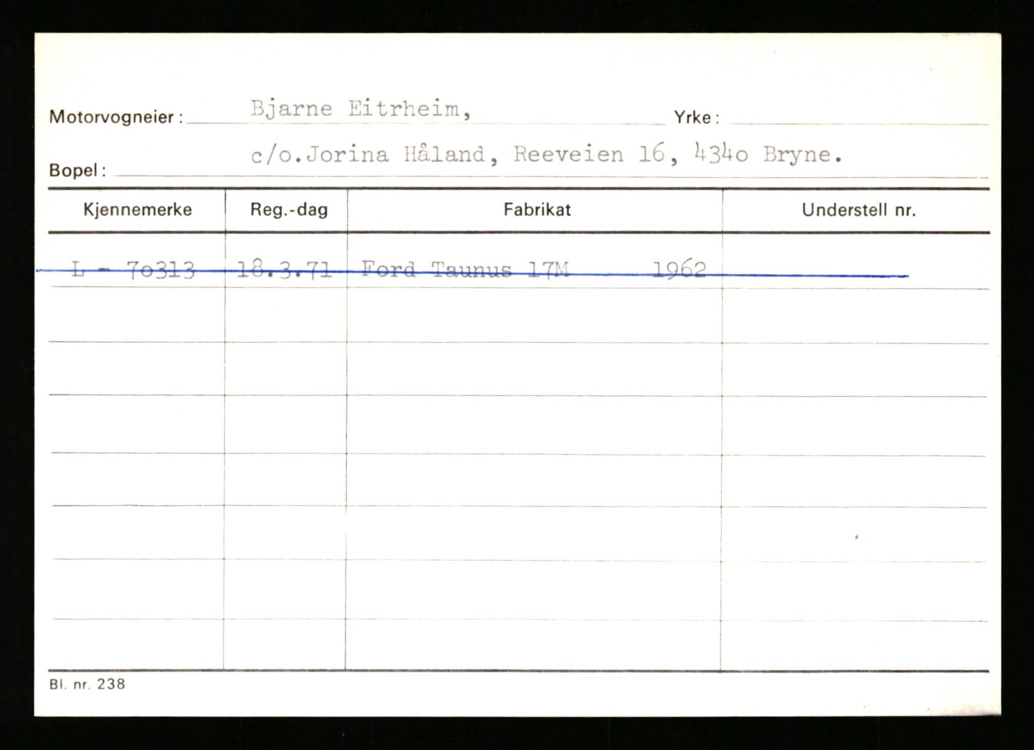 Stavanger trafikkstasjon, AV/SAST-A-101942/0/H/L0007: Egerøy - Eppeland, 1930-1971, p. 1427