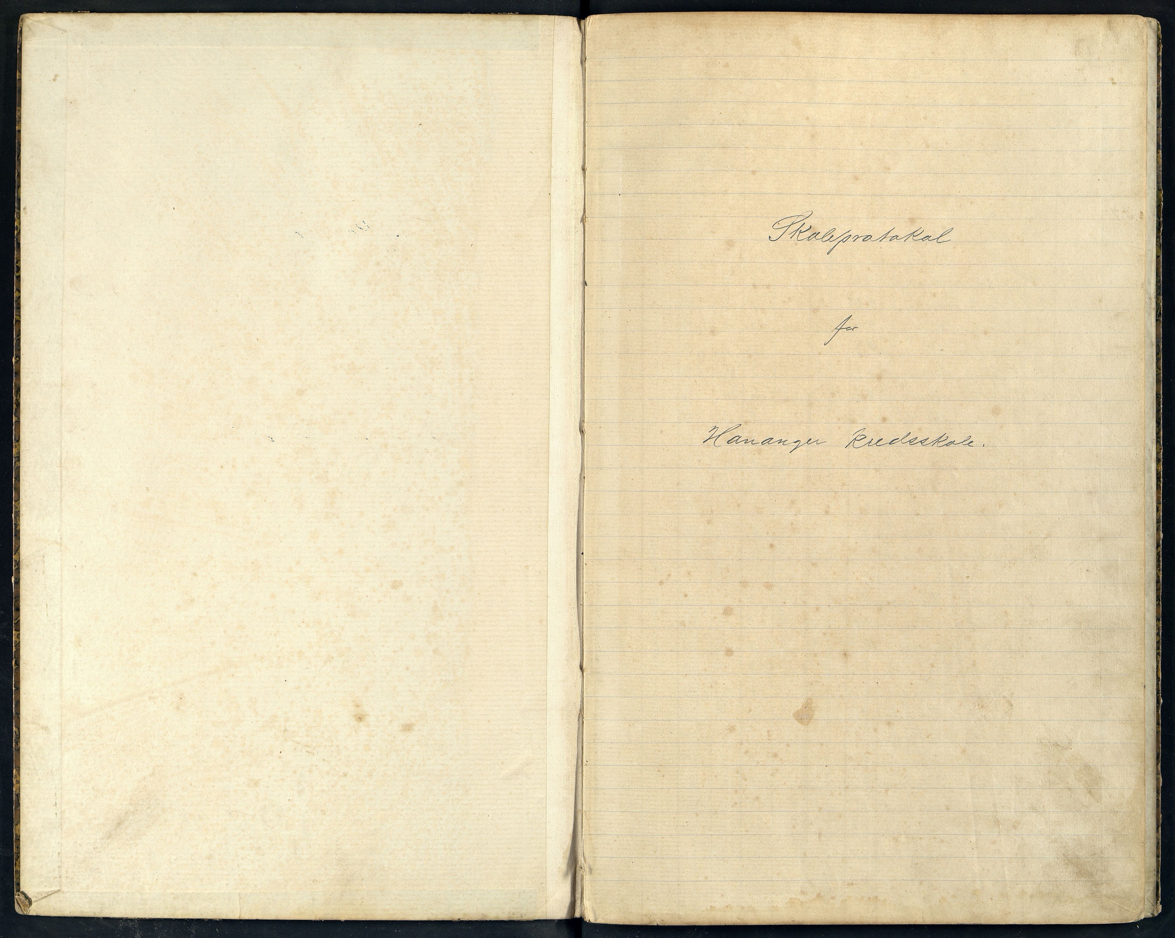 Lista kommune - Hananger Skole, ARKSOR/1003LI554/H/L0003: Skoleprotokoll, 1889-1891