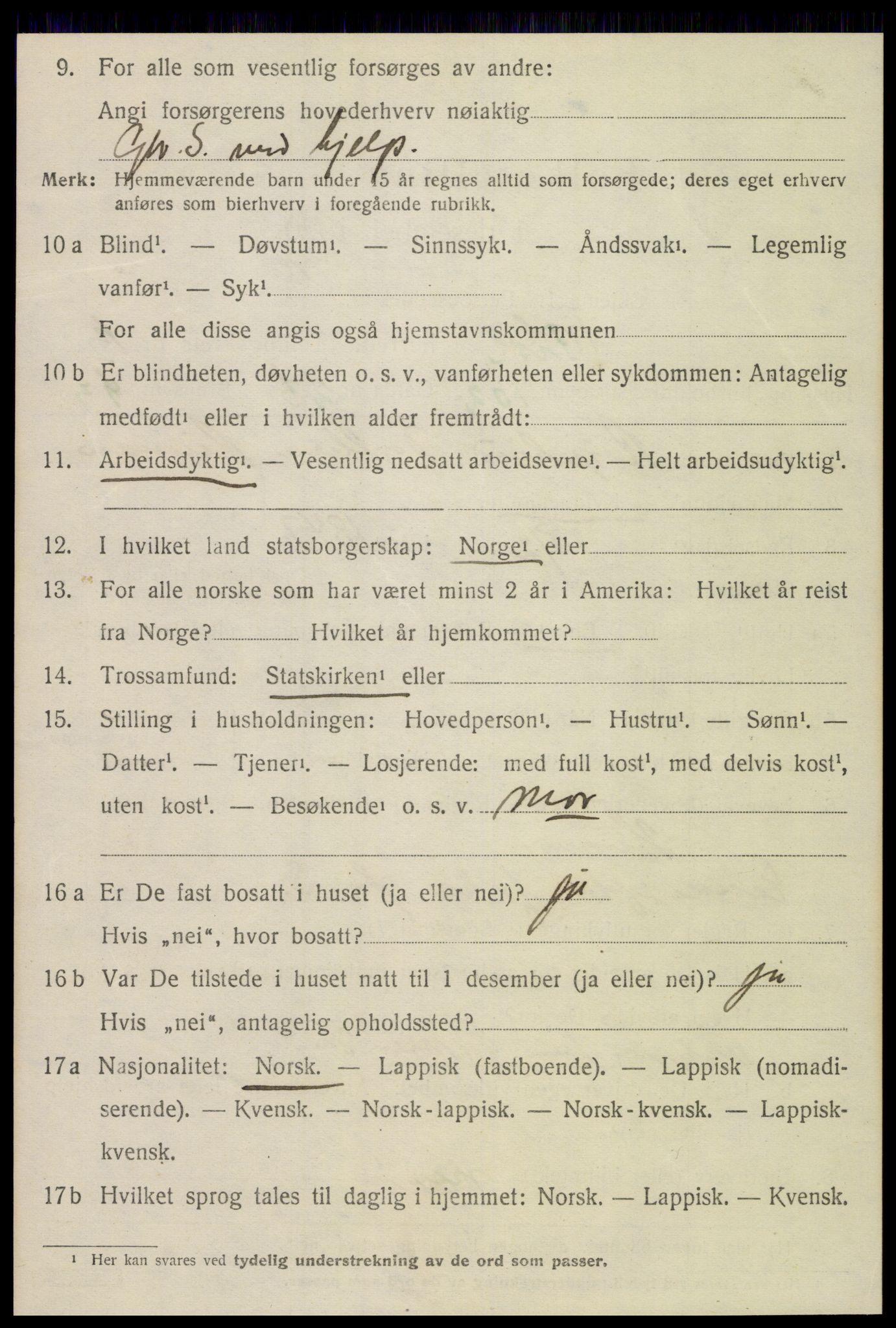 SAT, 1920 census for Frol, 1920, p. 892