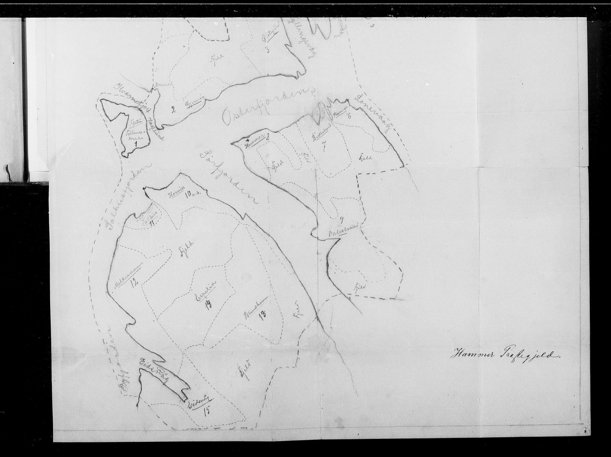 RA, 1891 census for 1254 Hamre, 1891, p. 5