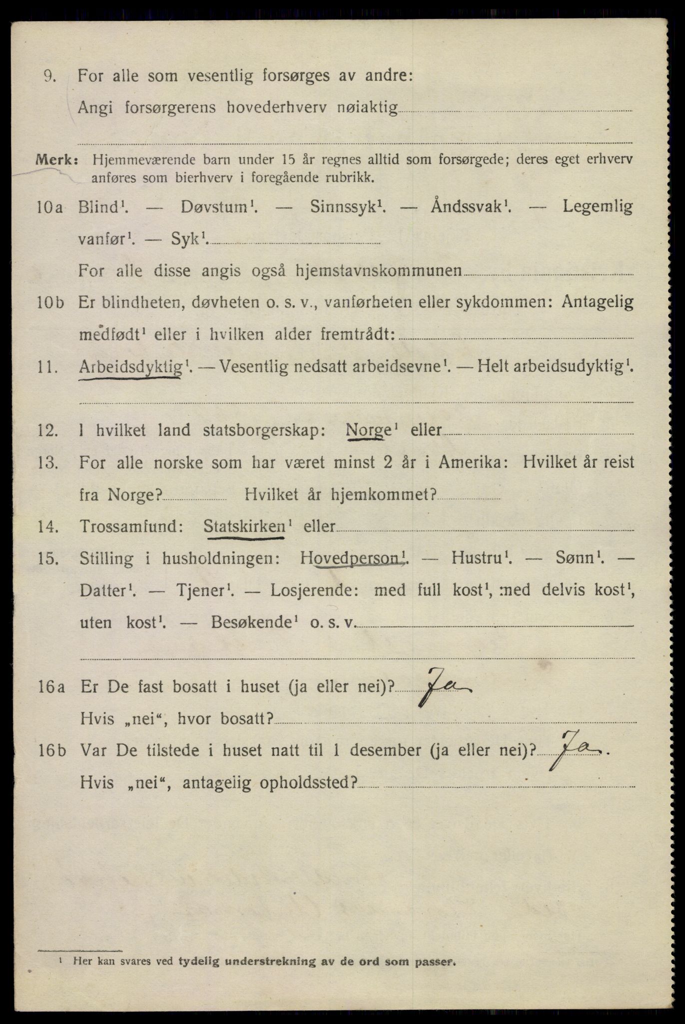 SAO, 1920 census for Kristiania, 1920, p. 354316