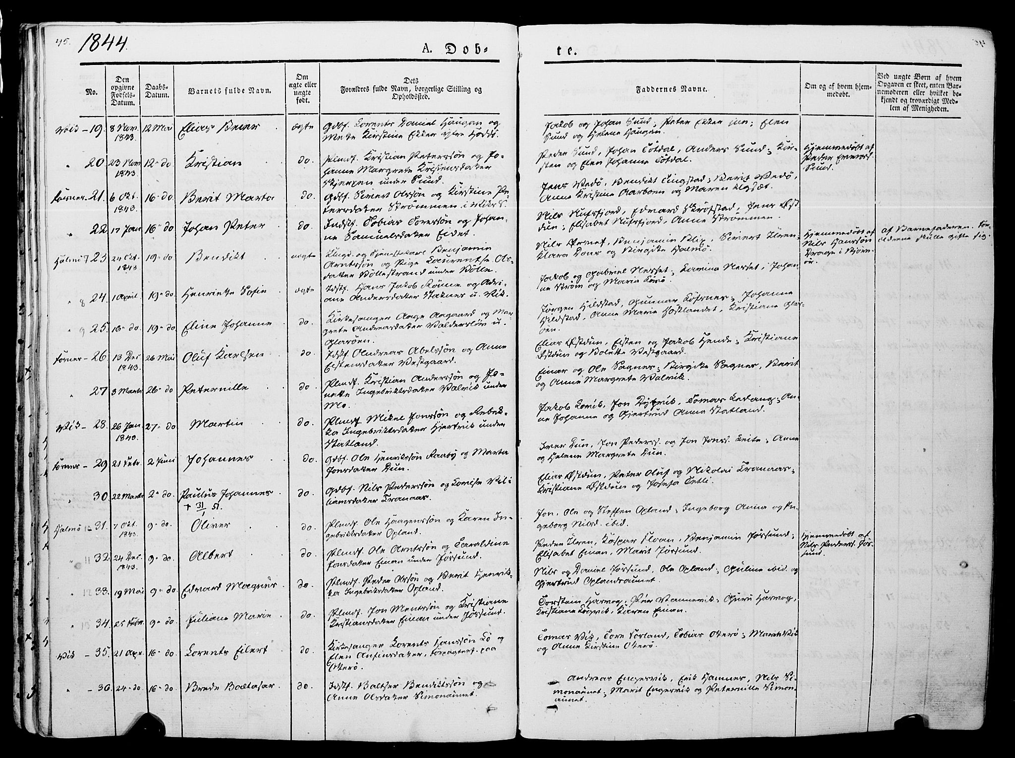 Ministerialprotokoller, klokkerbøker og fødselsregistre - Nord-Trøndelag, SAT/A-1458/773/L0614: Parish register (official) no. 773A05, 1831-1856, p. 45