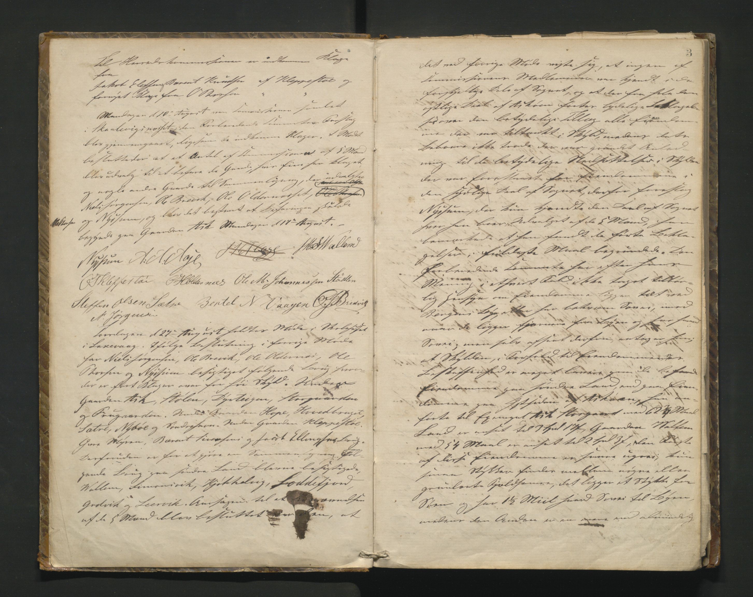 Askøy kommune. Herredskommisjonen av 1863, IKAH/1247-181/A/Aa/L0001: Møtebok for Askøy herredskommisjon, 1864-1869