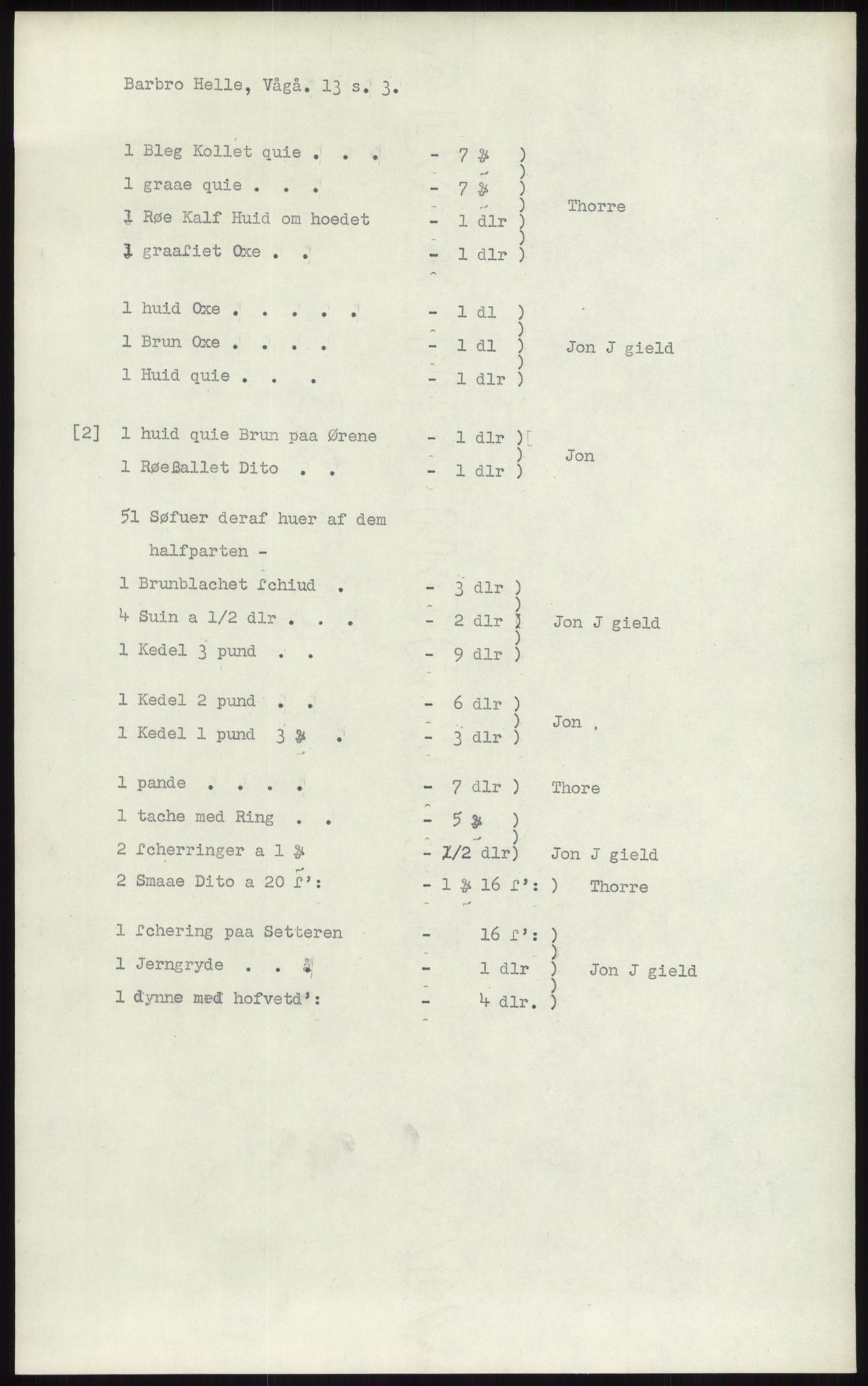 Samlinger til kildeutgivelse, Diplomavskriftsamlingen, AV/RA-EA-4053/H/Ha, p. 2926