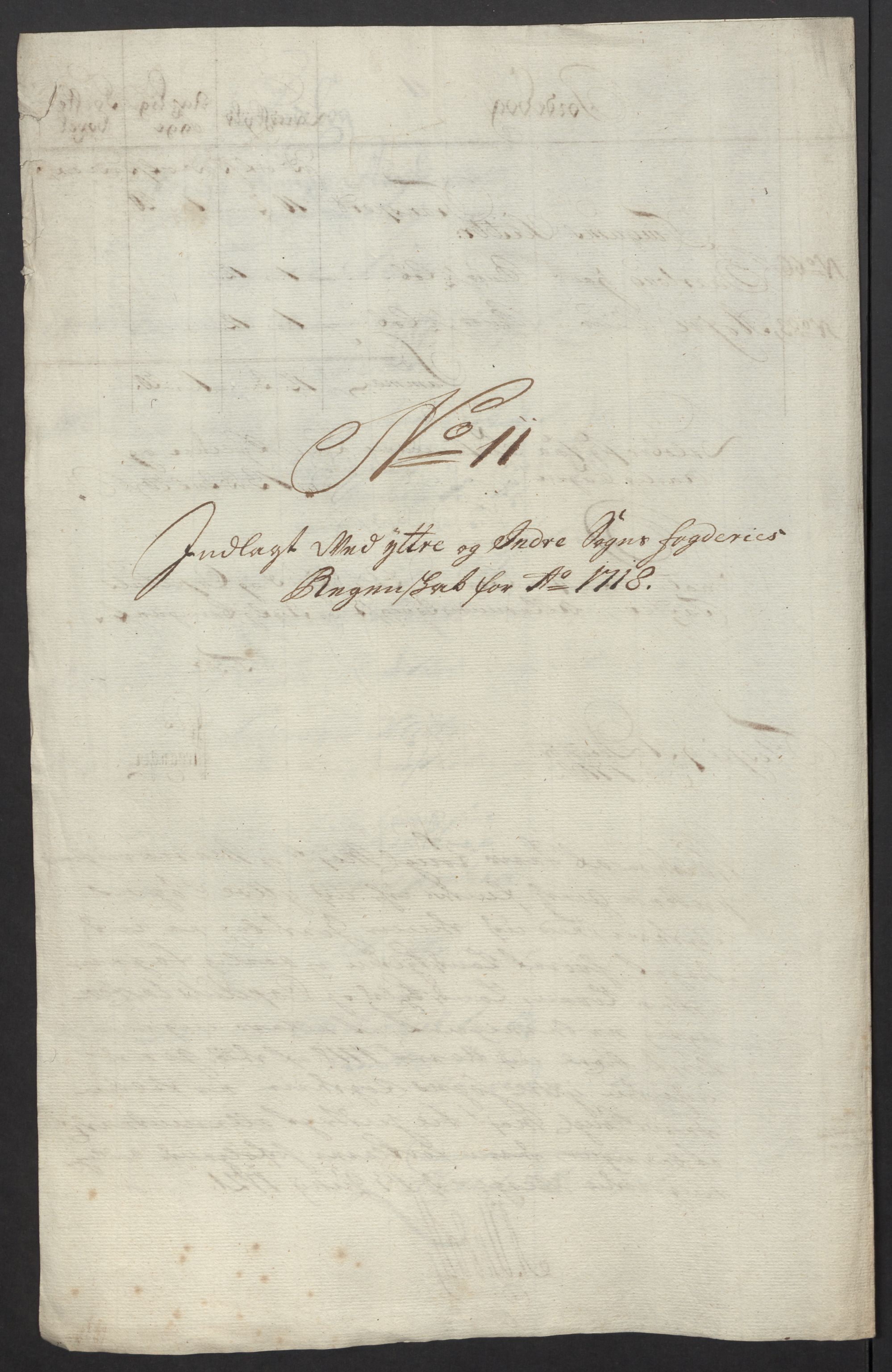 Rentekammeret inntil 1814, Reviderte regnskaper, Fogderegnskap, RA/EA-4092/R52/L3321: Fogderegnskap Sogn, 1717-1718, p. 536