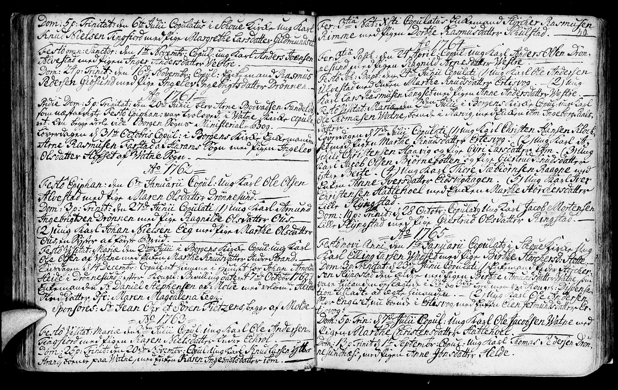 Ministerialprotokoller, klokkerbøker og fødselsregistre - Møre og Romsdal, AV/SAT-A-1454/525/L0371: Parish register (official) no. 525A01, 1699-1777, p. 50