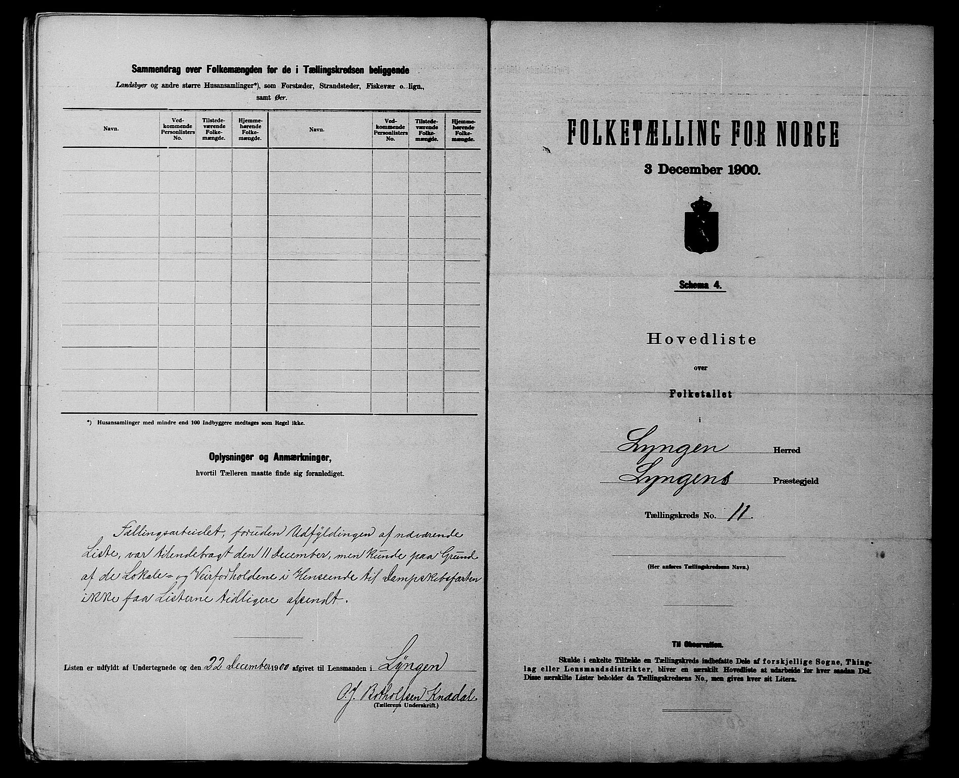 SATØ, 1900 census for Lyngen, 1900, p. 28