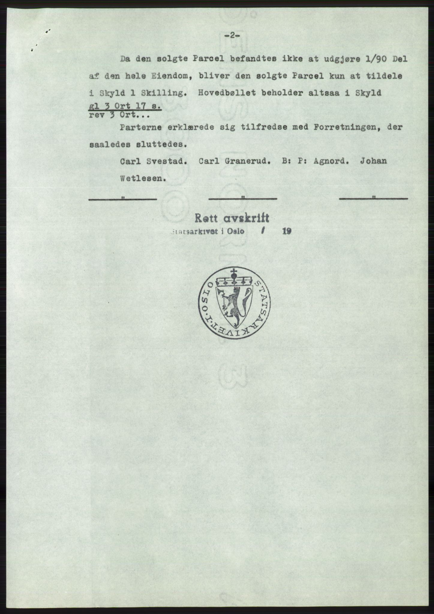 Statsarkivet i Oslo, SAO/A-10621/Z/Zd/L0013: Avskrifter, j.nr 16-1099/1961, 1961, p. 419