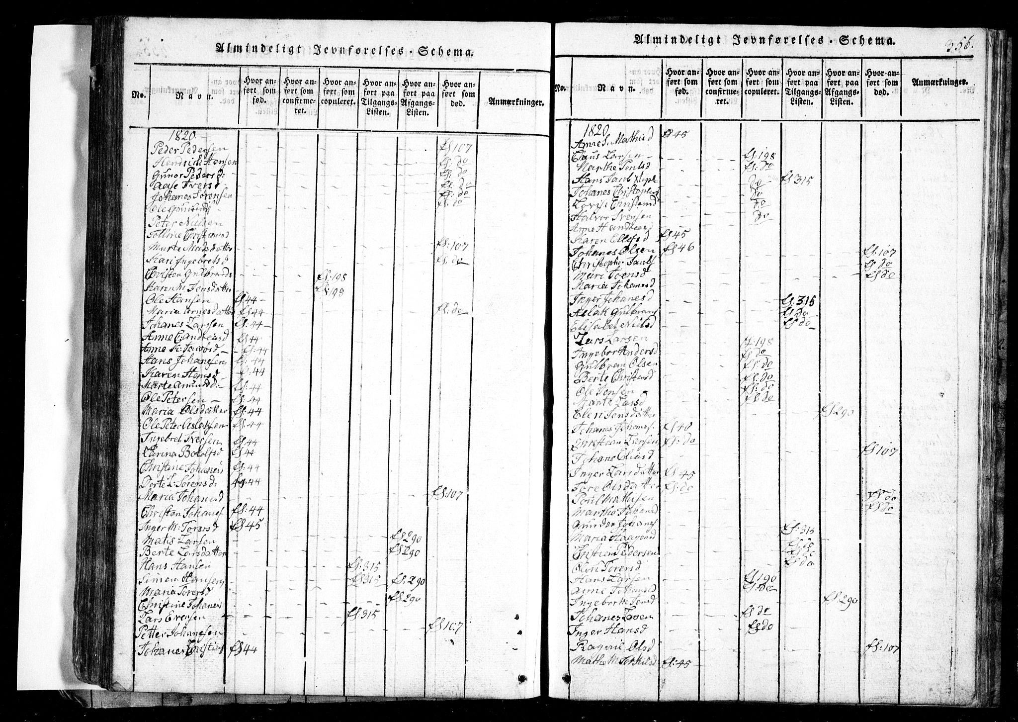 Spydeberg prestekontor Kirkebøker, SAO/A-10924/G/Ga/L0001: Parish register (copy) no. I 1, 1814-1868, p. 356