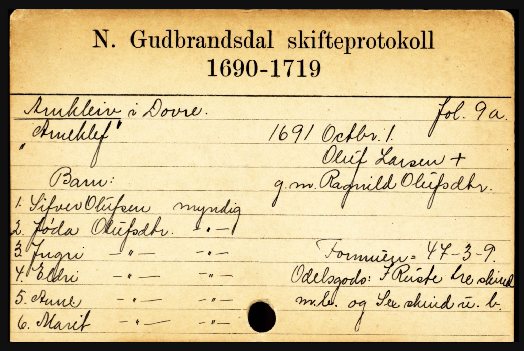 Nord-Gudbrandsdal tingrett, AV/SAH-TING-002/J, 1658-1900, p. 141