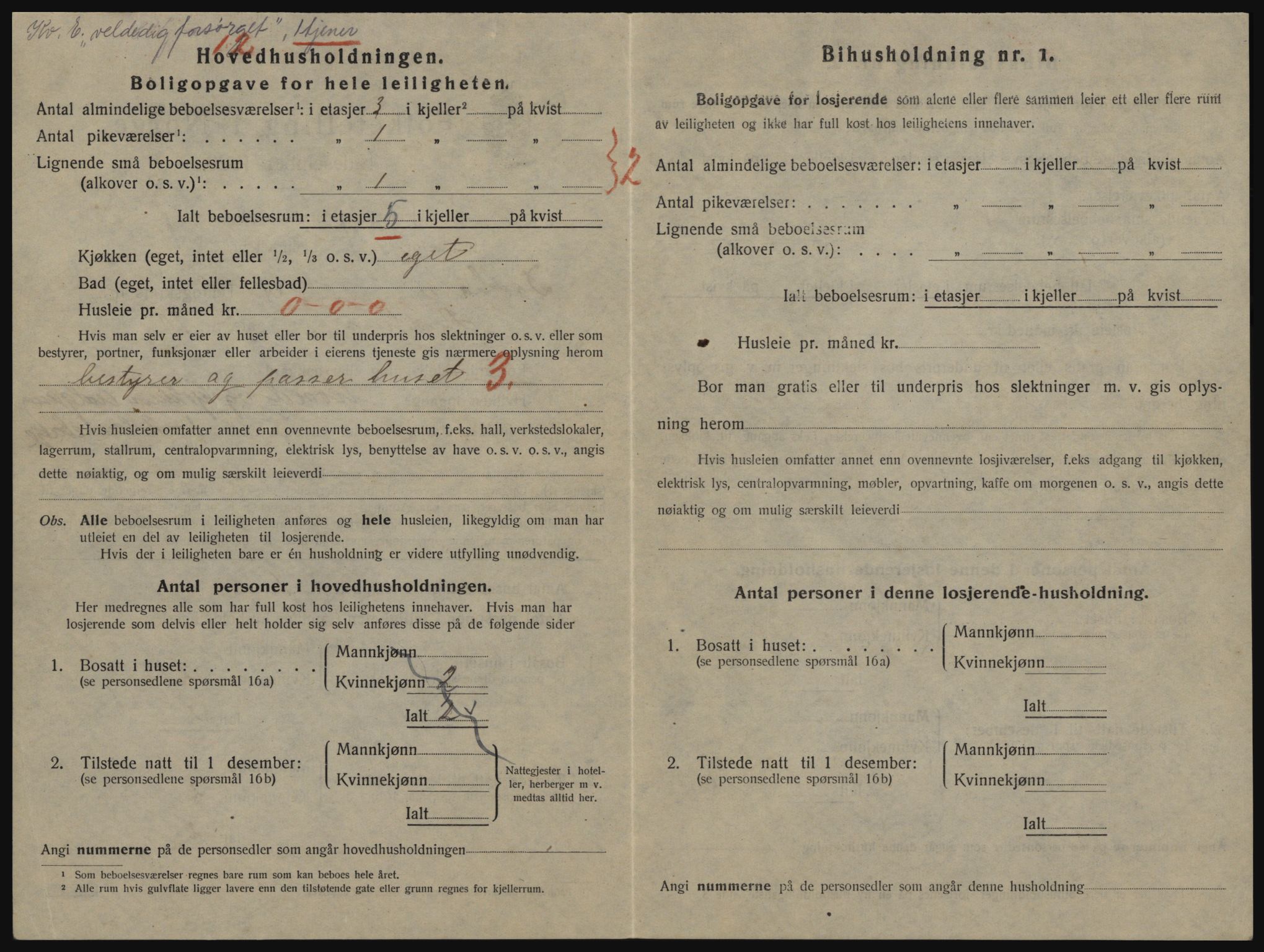 SAO, 1920 census for Drøbak, 1920, p. 1612