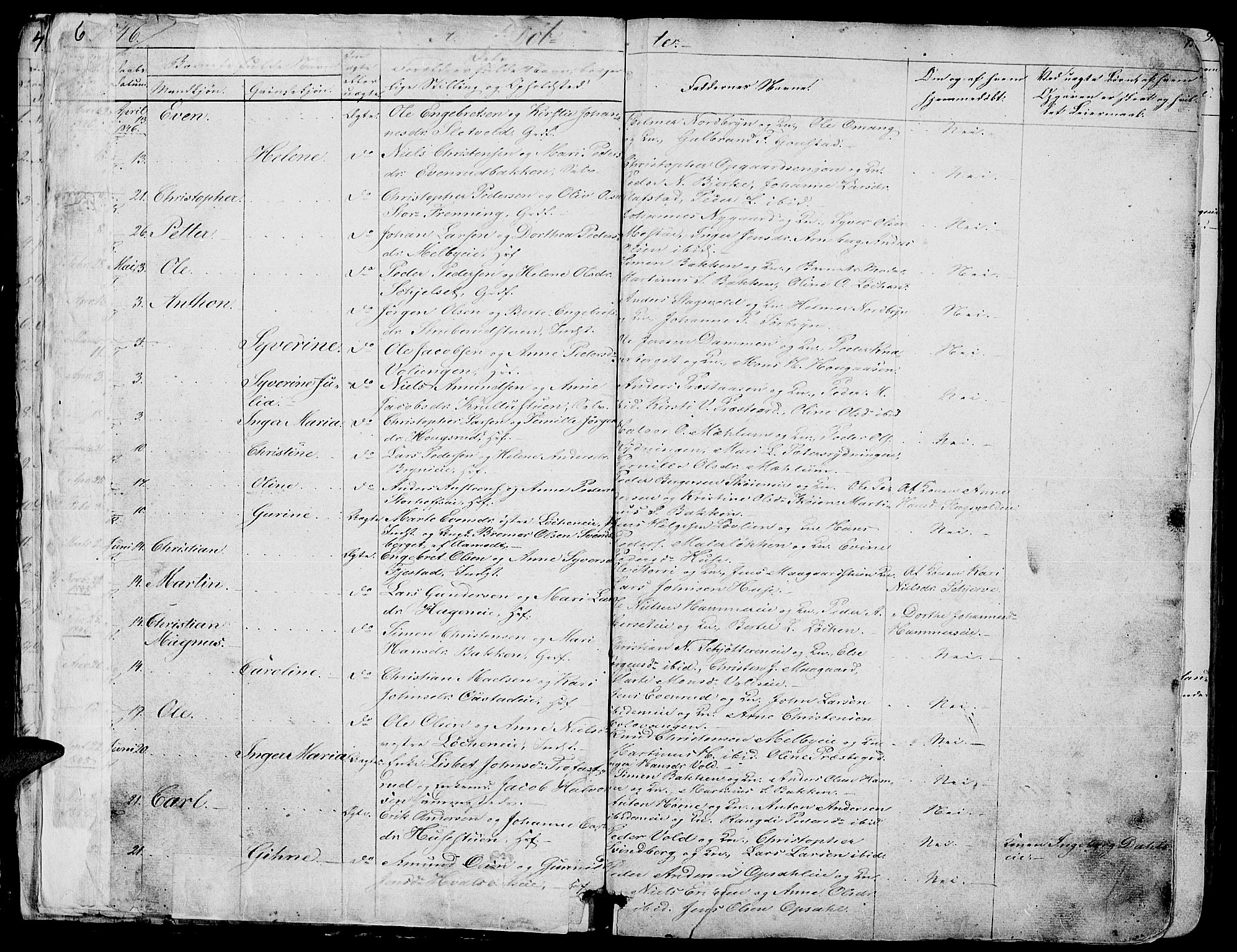 Romedal prestekontor, SAH/PREST-004/L/L0009: Parish register (copy) no. 9, 1846-1866, p. 6