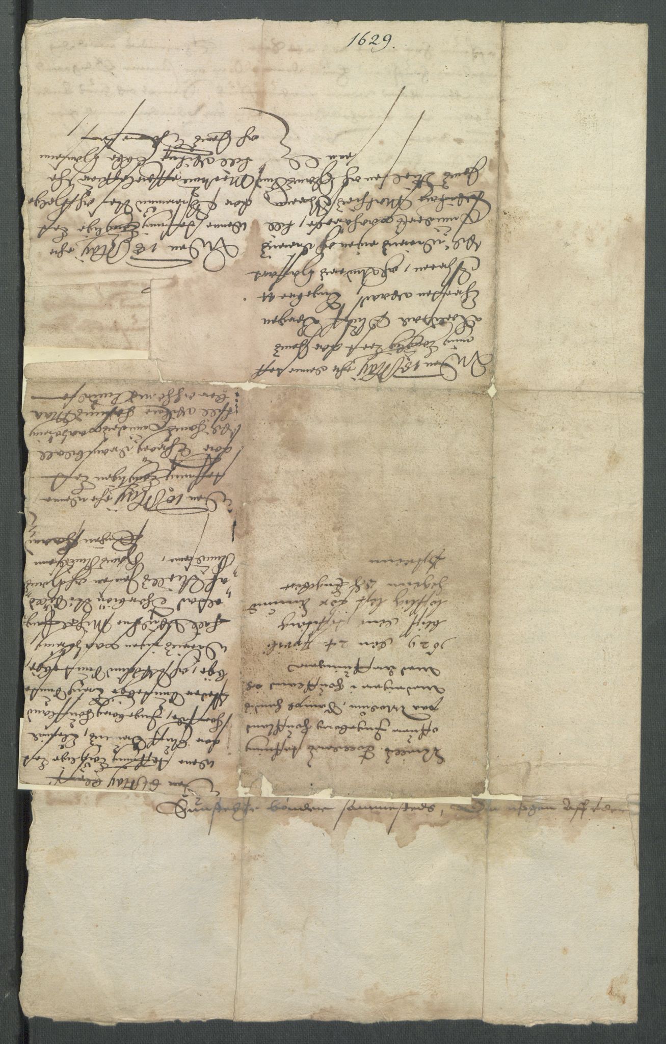 Riksarkivets diplomsamling, AV/RA-EA-5965/F02/L0138: Dokumenter, 1629, p. 25