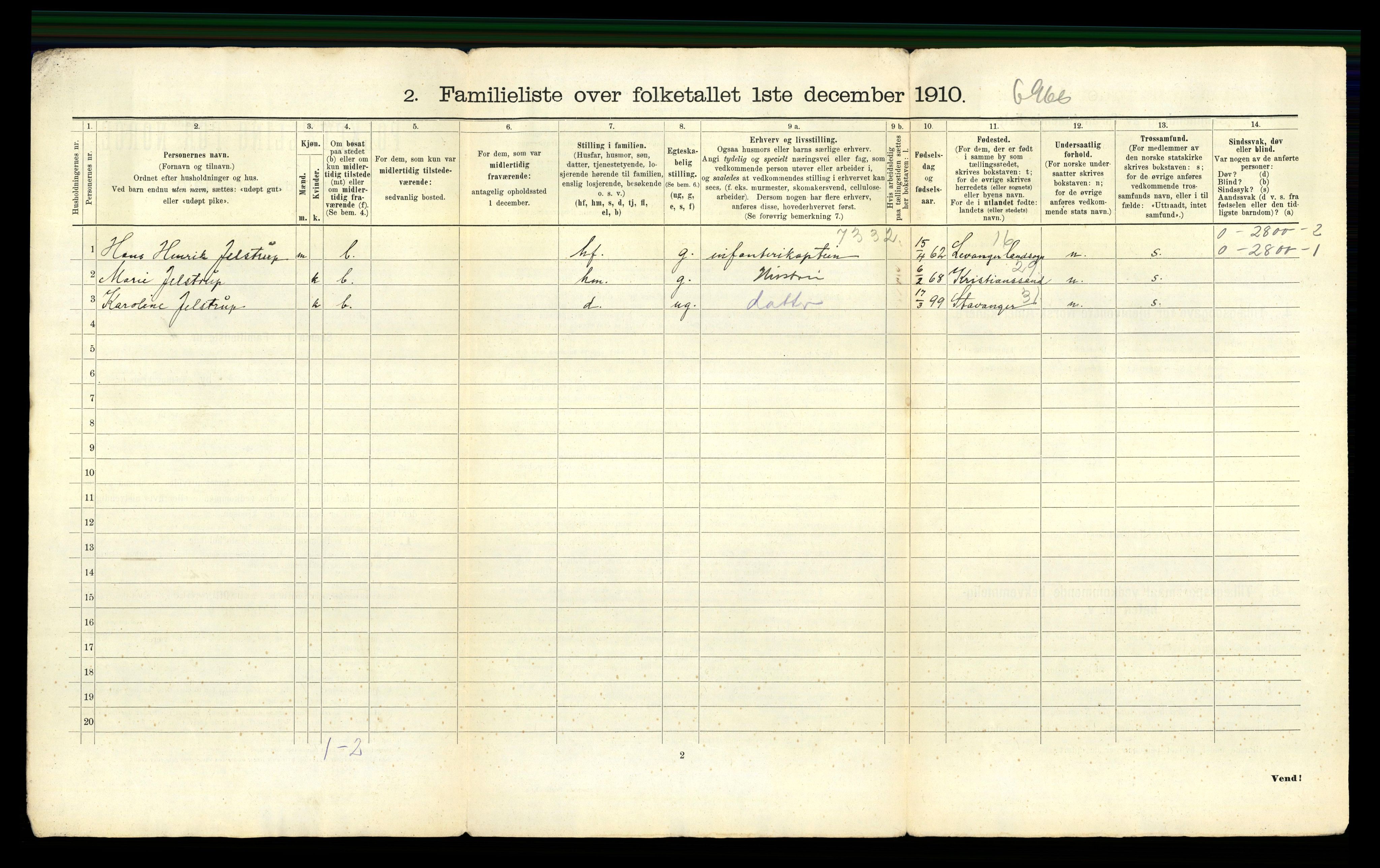 RA, 1910 census for Porsgrunn, 1910, p. 1543