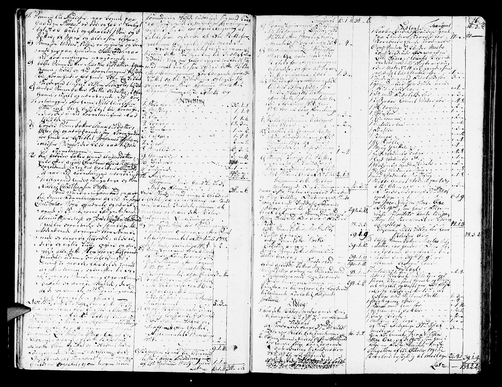 Nordhordland sorenskrivar, AV/SAB-A-2901/1/H/Ha/L0011a: Skifteprotokollar Nordhordland , 1805-1807, p. 15b-16a