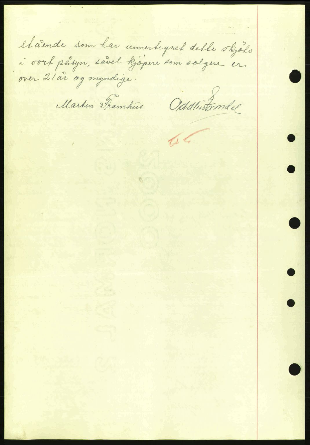 Nordre Sunnmøre sorenskriveri, SAT/A-0006/1/2/2C/2Ca: Mortgage book no. A7, 1939-1939, Diary no: : 1298/1939