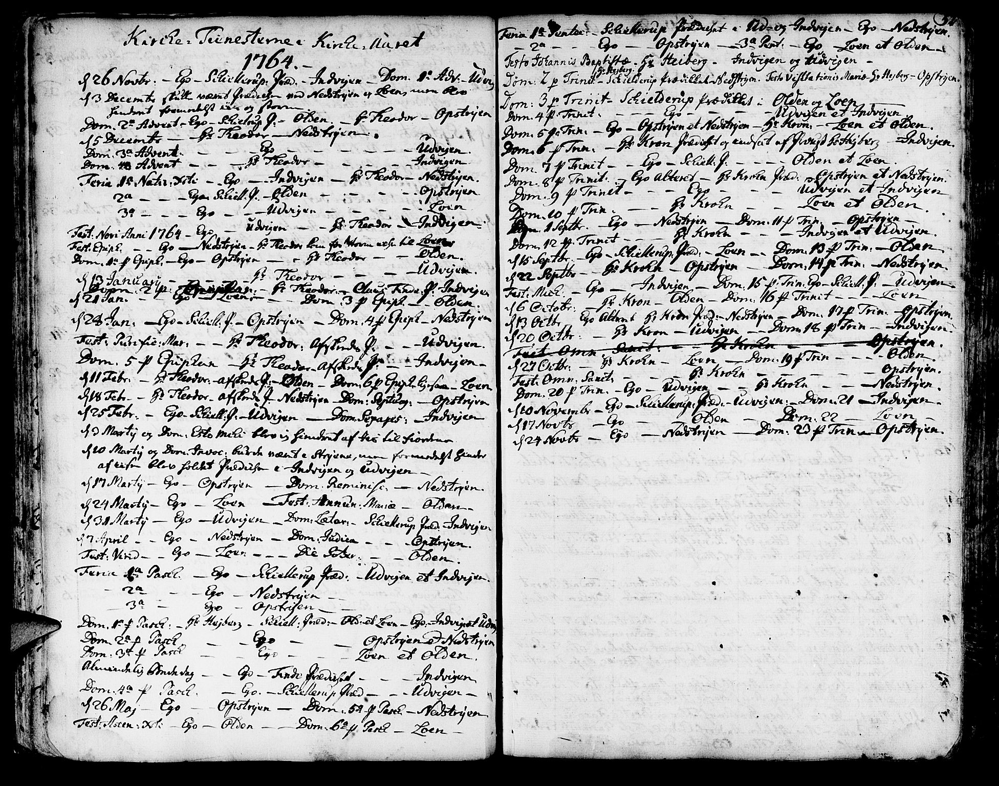 Innvik sokneprestembete, SAB/A-80501: Parish register (official) no. A 1, 1750-1816, p. 52