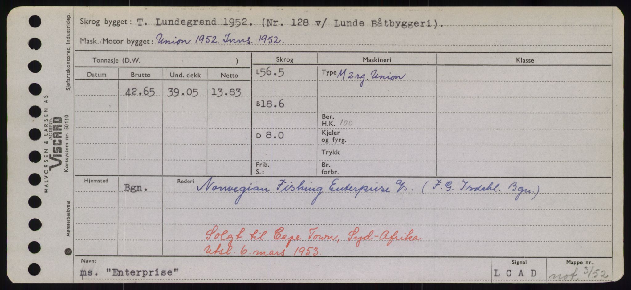 Sjøfartsdirektoratet med forløpere, Skipsmålingen, AV/RA-S-1627/H/Hd/L0009: Fartøy, E, p. 453