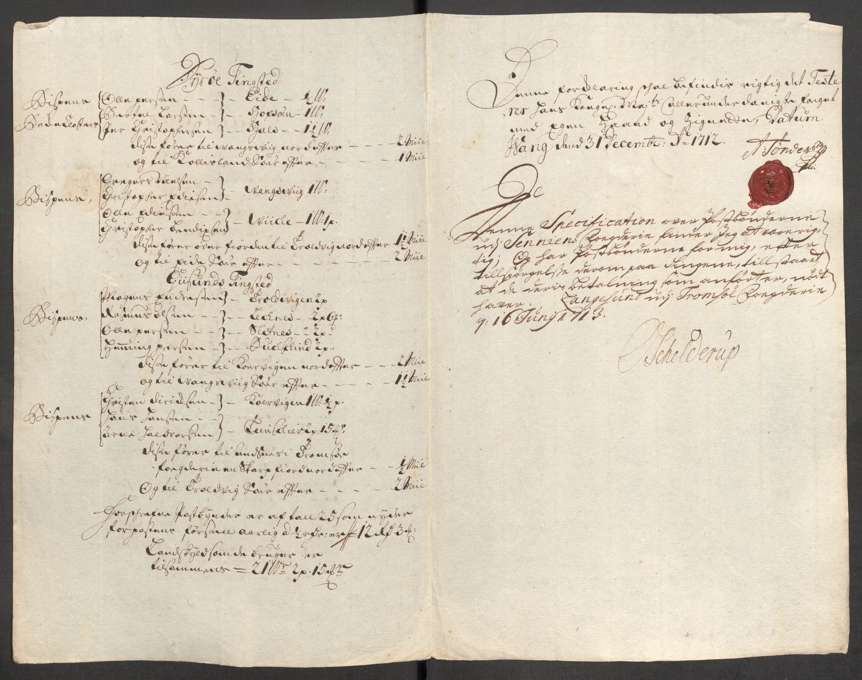 Rentekammeret inntil 1814, Reviderte regnskaper, Fogderegnskap, AV/RA-EA-4092/R68/L4758: Fogderegnskap Senja og Troms, 1711-1712, p. 439