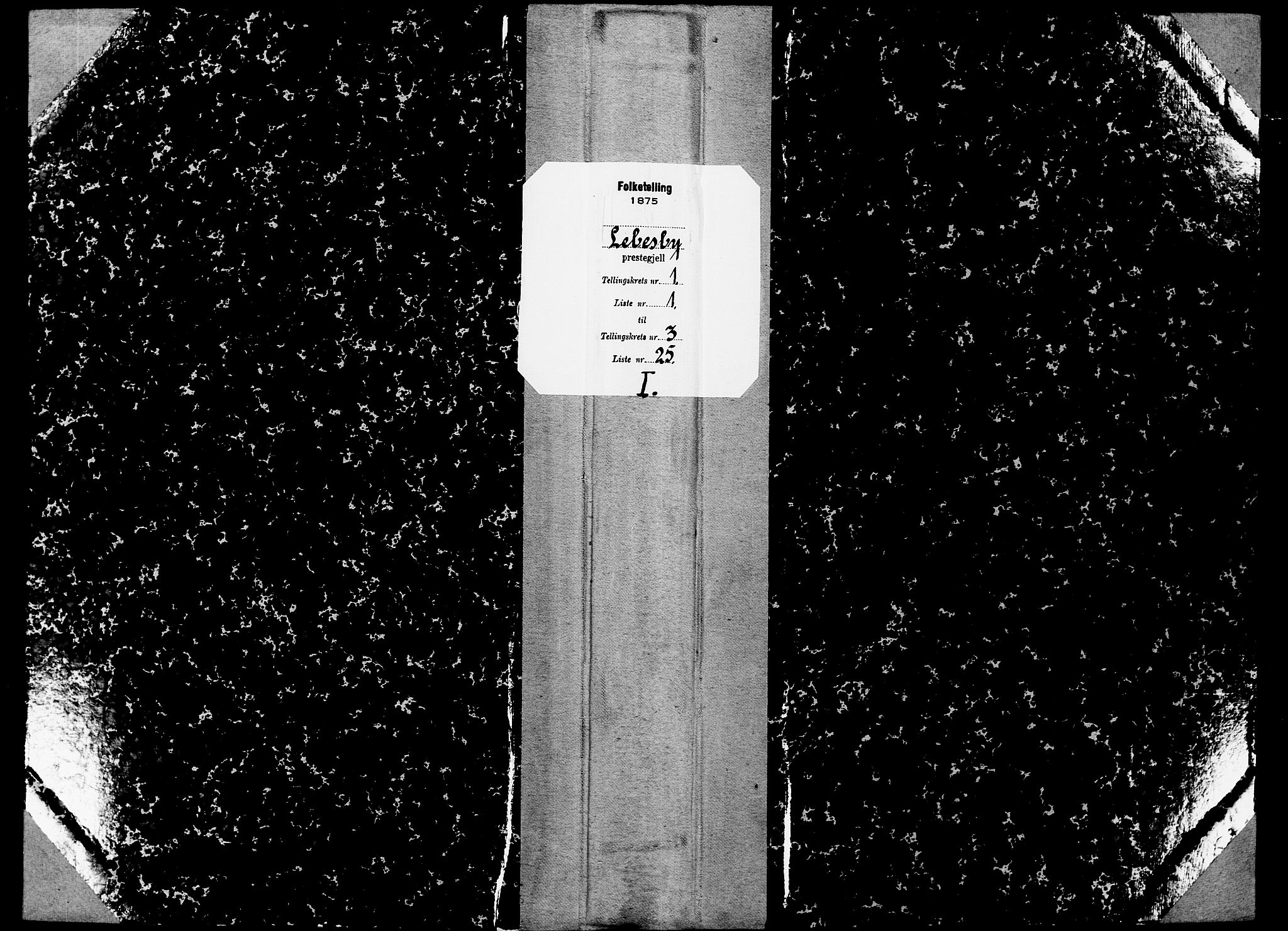 SATØ, 1875 census for 2022P Lebesby, 1875