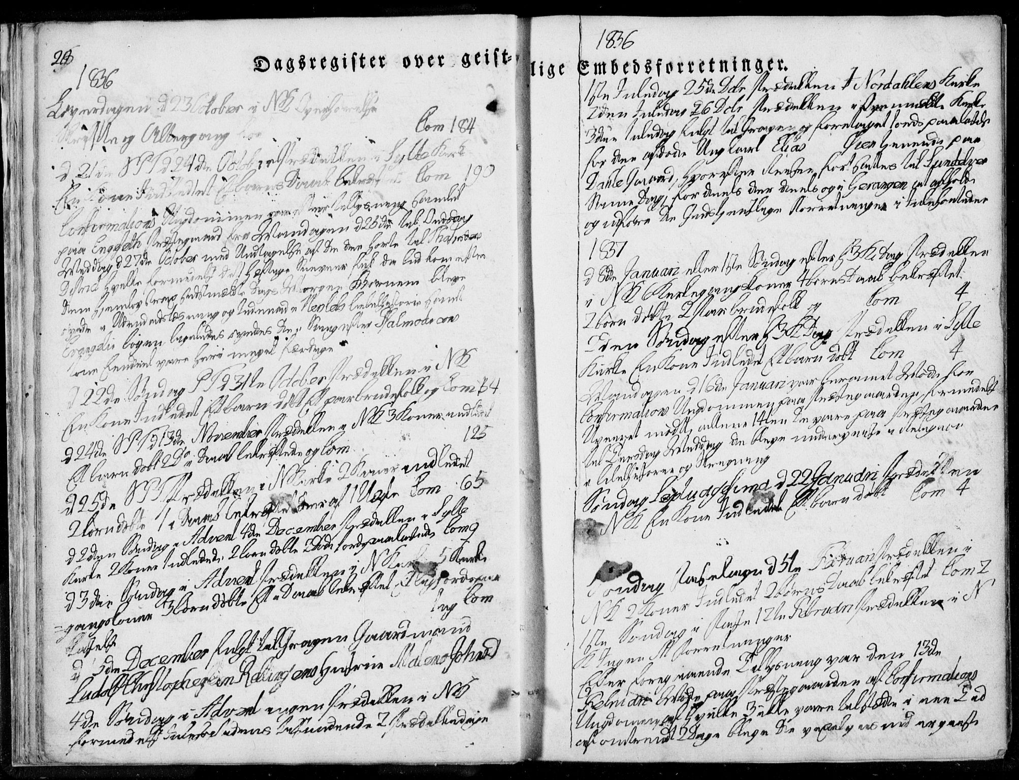 Ministerialprotokoller, klokkerbøker og fødselsregistre - Møre og Romsdal, SAT/A-1454/519/L0247: Parish register (official) no. 519A06, 1827-1846, p. 26