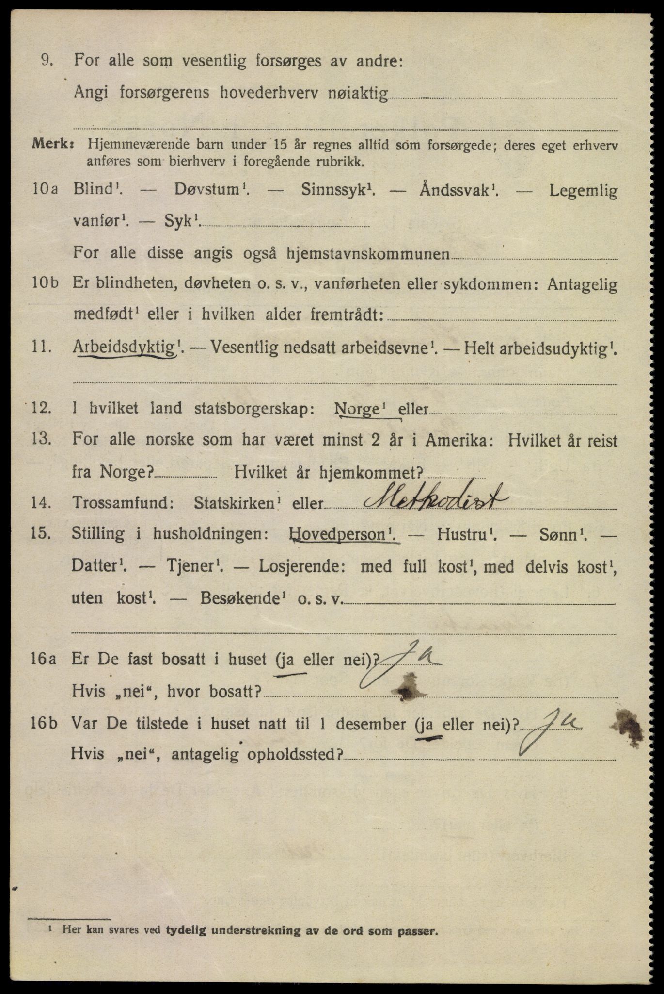 SAKO, 1920 census for Porsgrunn, 1920, p. 17404