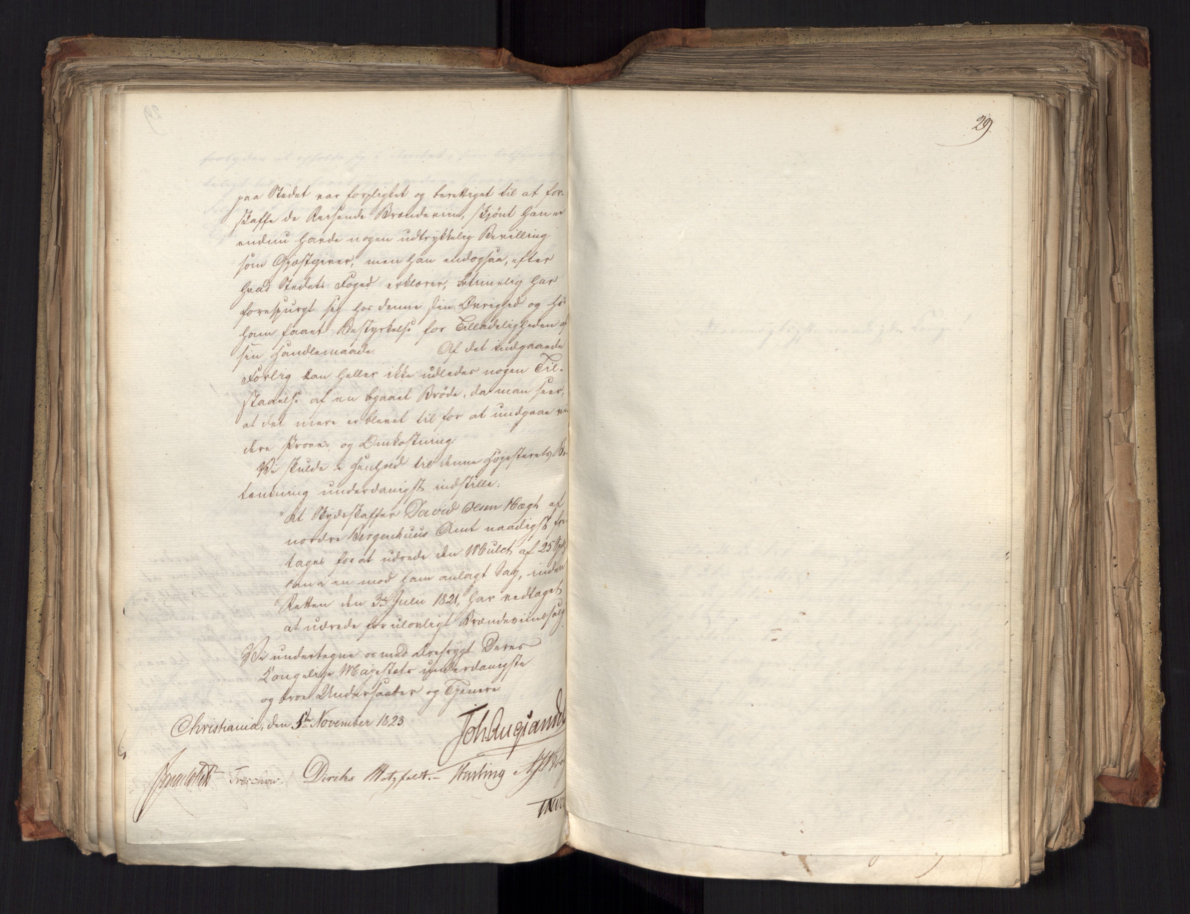 Statsrådsavdelingen i Stockholm, AV/RA-S-1003/D/Da/L0036: Regjeringsinnstillinger nr. 841-1114, 1823, p. 263
